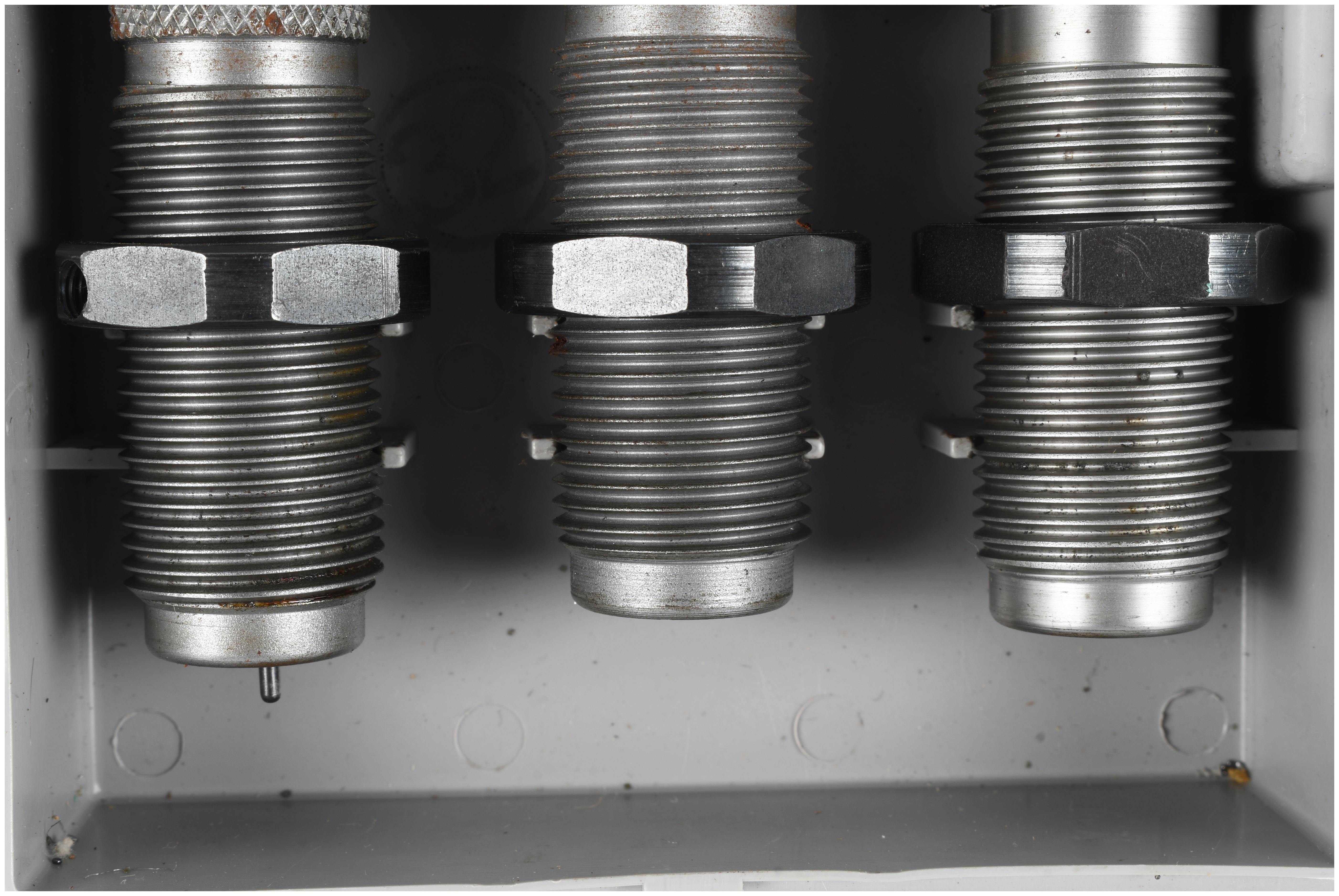 One RCBS 3-Die Carbide Set for .45 Colt