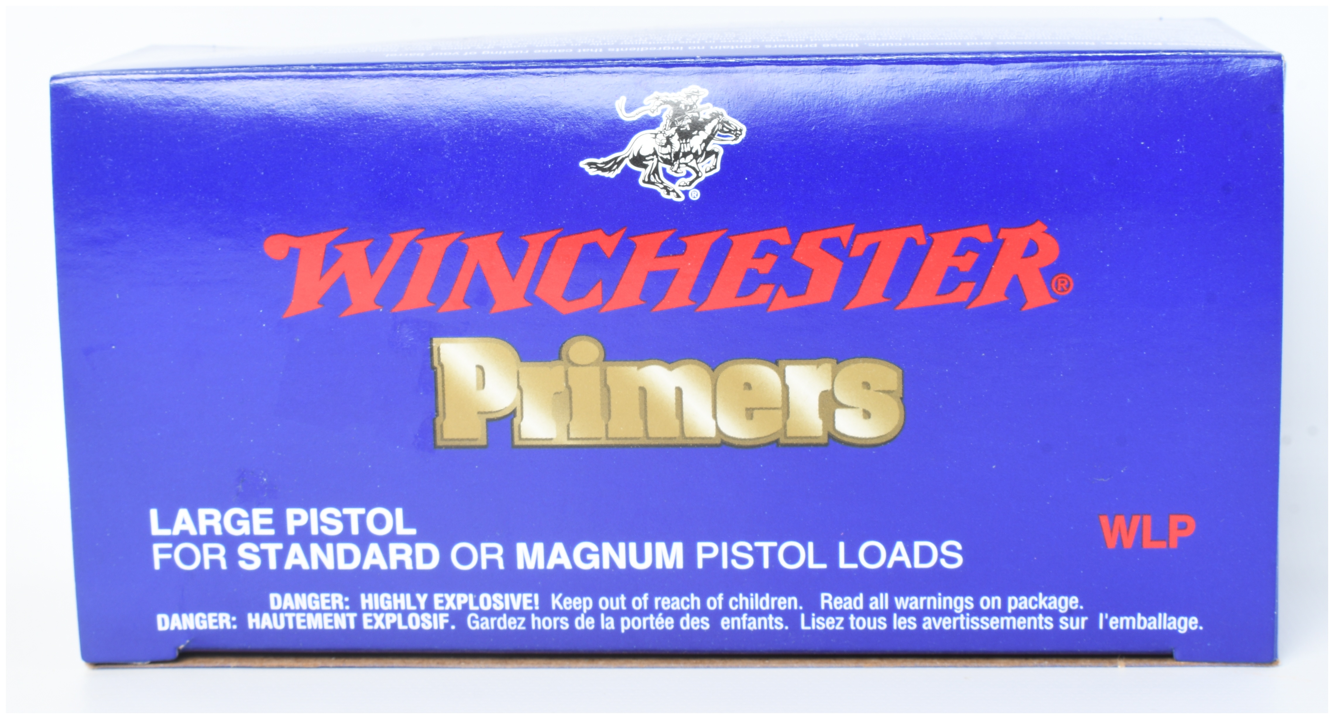 Winchester No. WLP Large Pistol Primers for Standard or Magnum Loads, 1,000 Primers