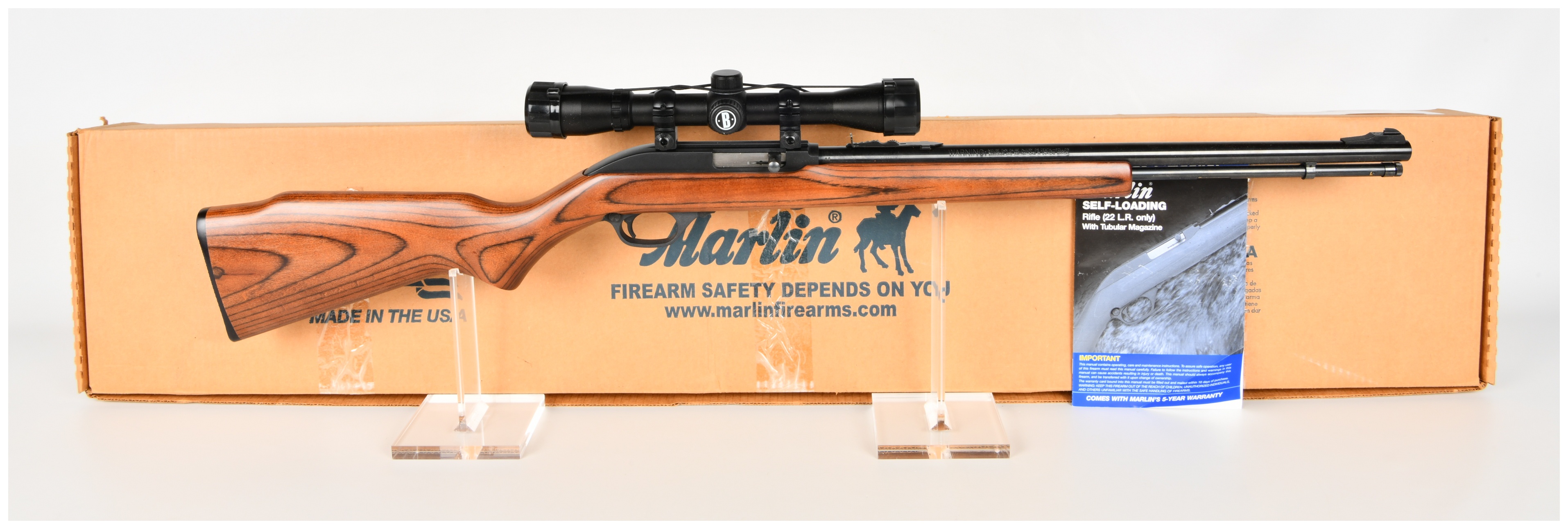 Marlin Model 60 Semi-Automatic Rifle .22 LR with 19 Inch Barrel