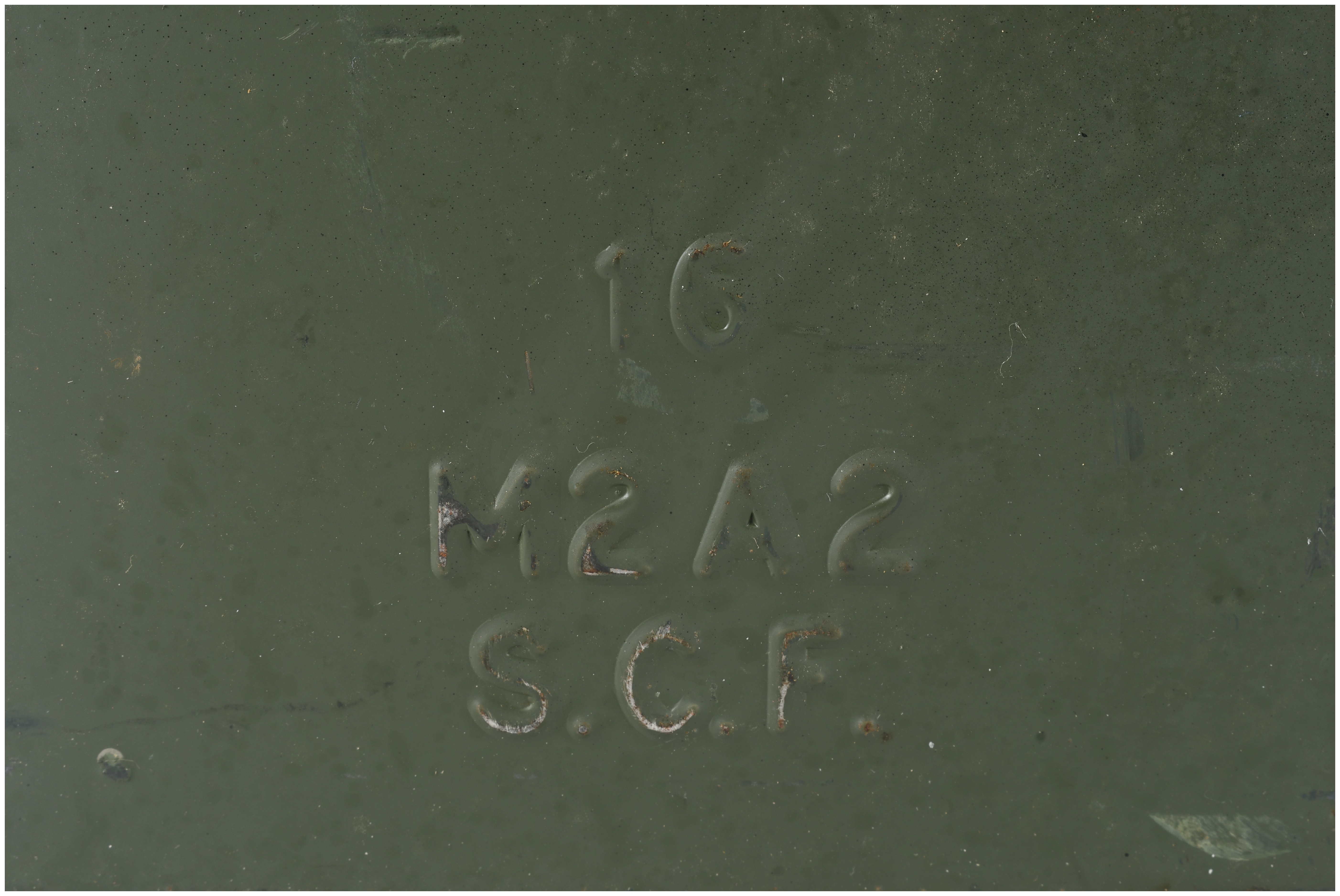 US Military M2A2 Steel Ammunition Can