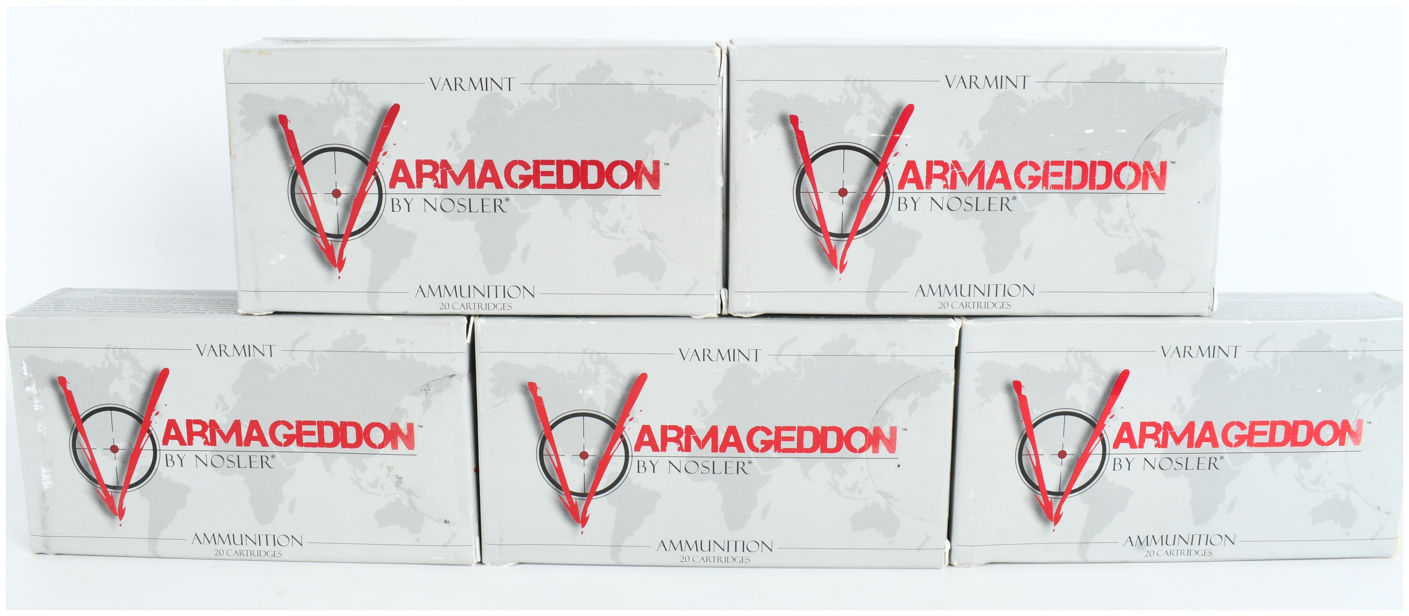 Nosler Varmageddon Ammunition .300 AAC Blackout 100 Rounds