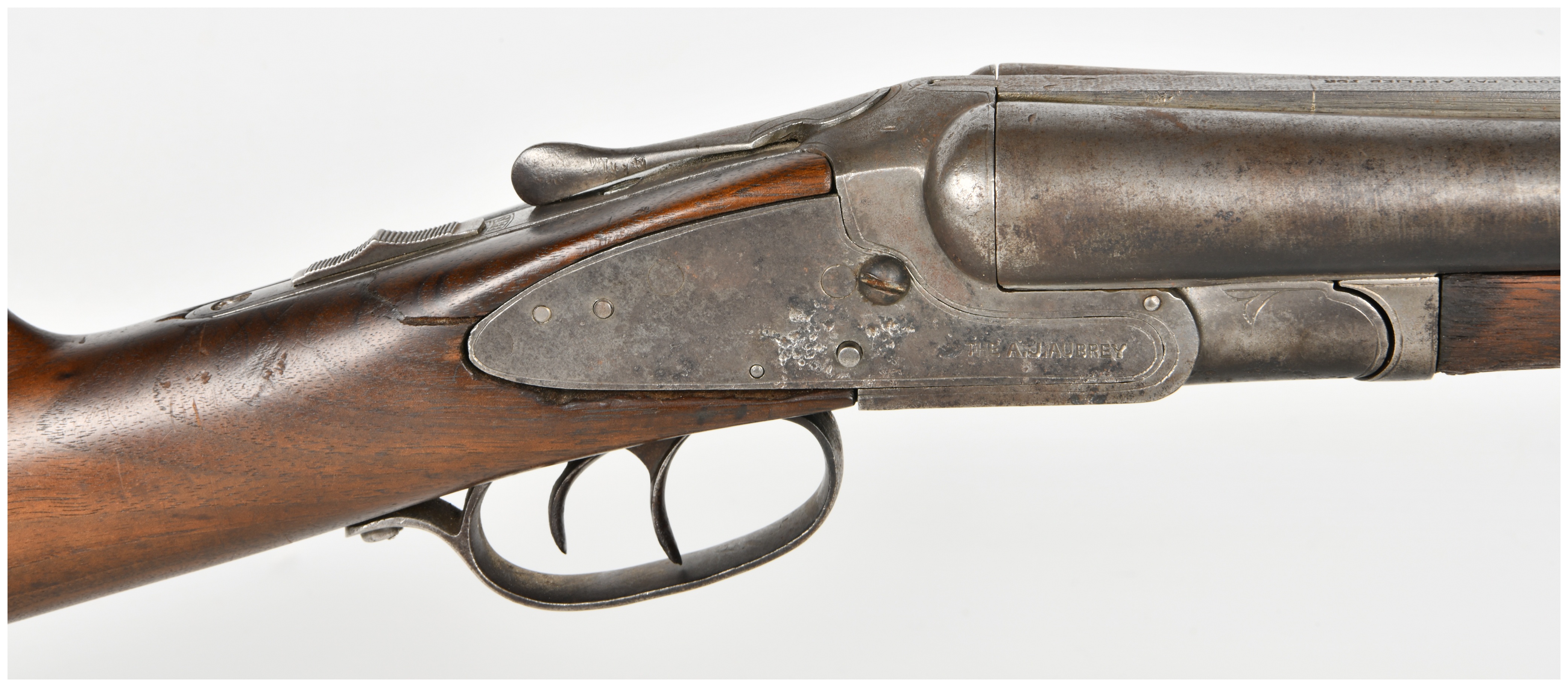Meriden Fire Arms Co. A.J. Aubrey Side-By-Side Hammerless Shotgun 20 Gauge with 18.5 Inch Barrel