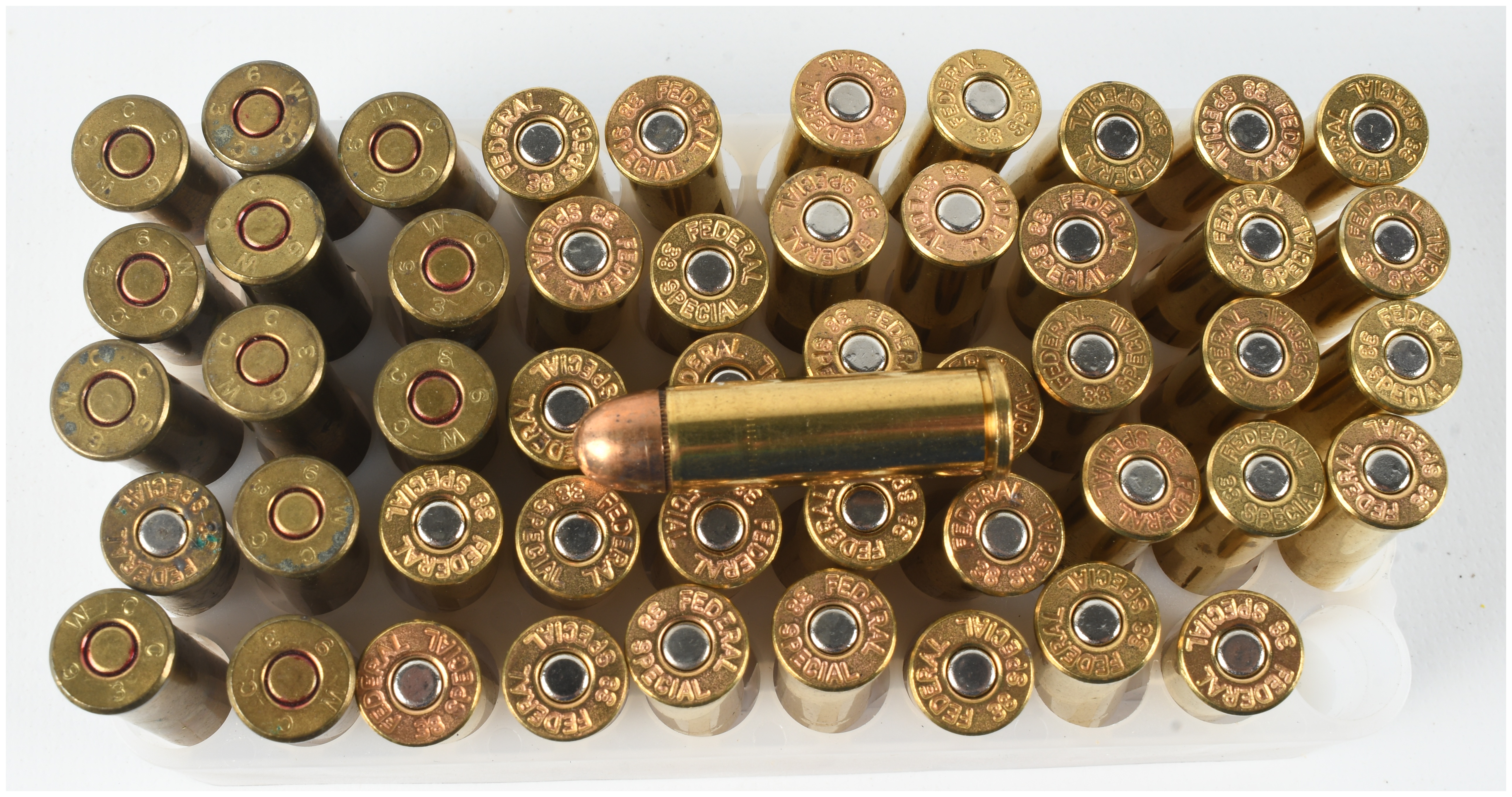 A Lot of 150 Rounds of Winchester Estate and Armscor Centerfire Ammunition in .38 Special and .357 Magnum
