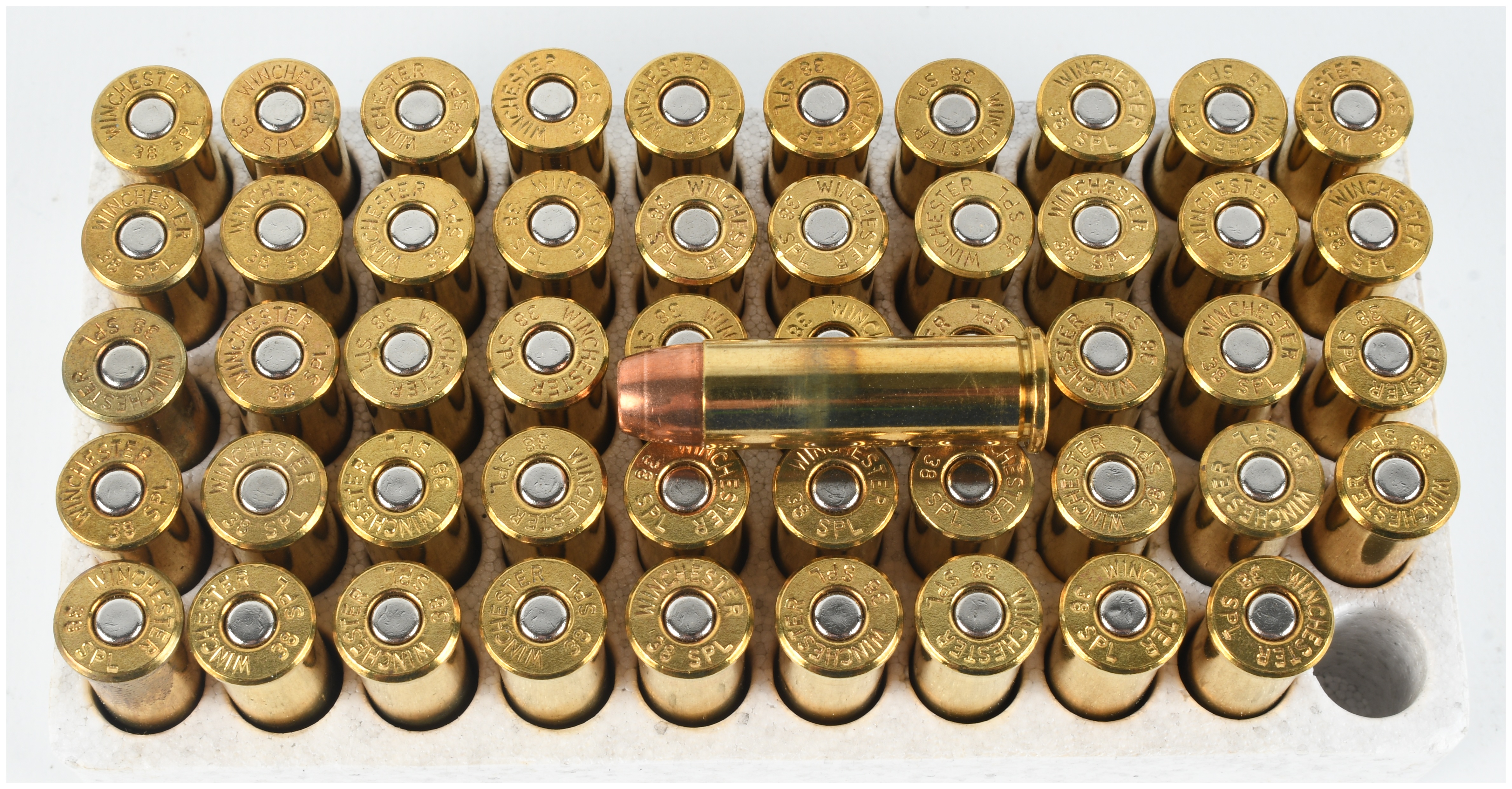 A Lot of 150 Rounds of Winchester Estate and Armscor Centerfire Ammunition in .38 Special and .357 Magnum