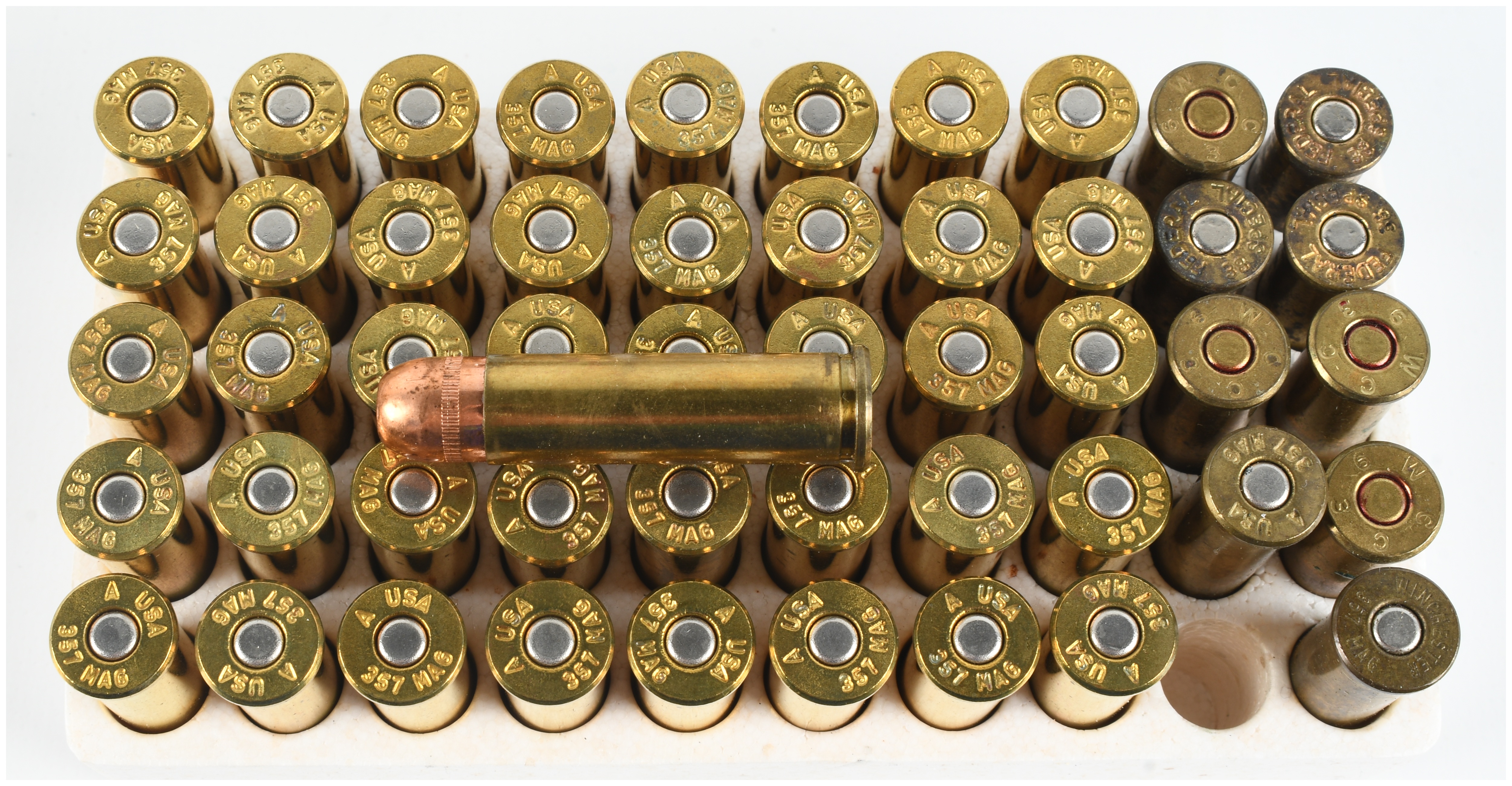 A Lot of 150 Rounds of Winchester Estate and Armscor Centerfire Ammunition in .38 Special and .357 Magnum