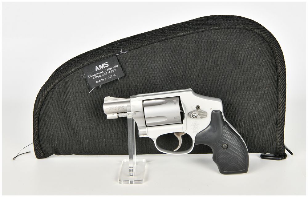 Lot 366: Smith & Wesson Model 642-2 Airweight Double Action Only Revolver .38 S&W Special +P with 1.875 Inch Barrel