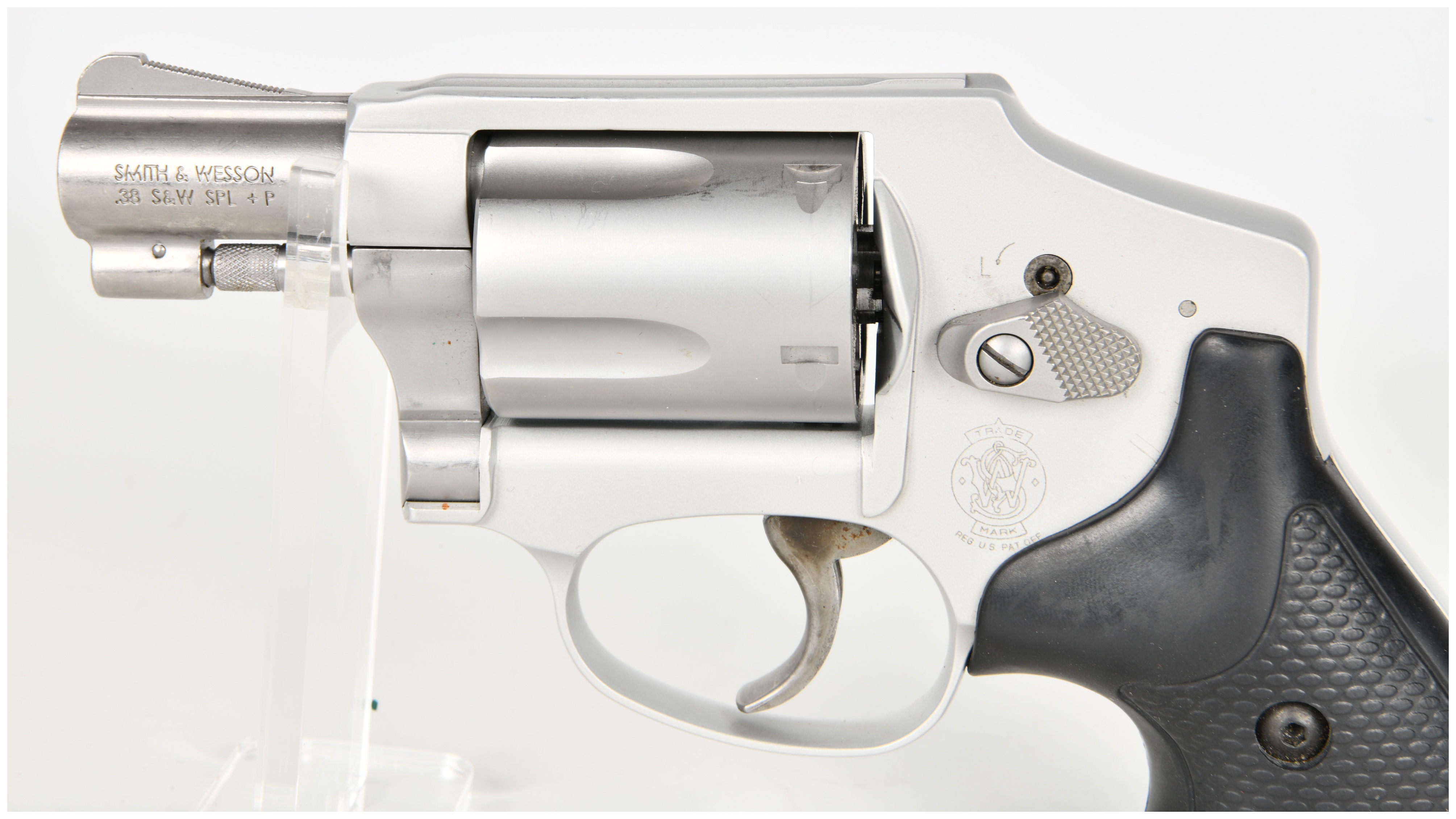 Smith & Wesson Model 642-2 Airweight Double Action Only Revolver .38 S&W Special +P with 1.875 Inch Barrel