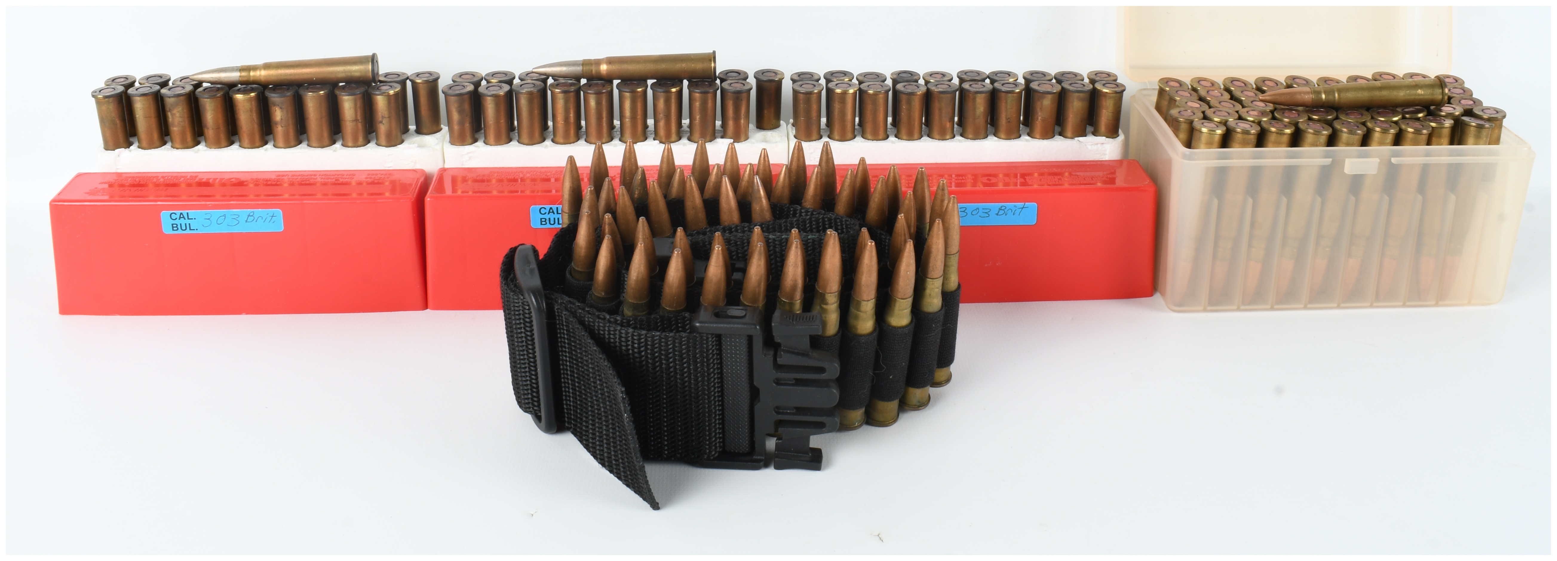 A Lot of 140 Cartridges of .303 British Ammunition