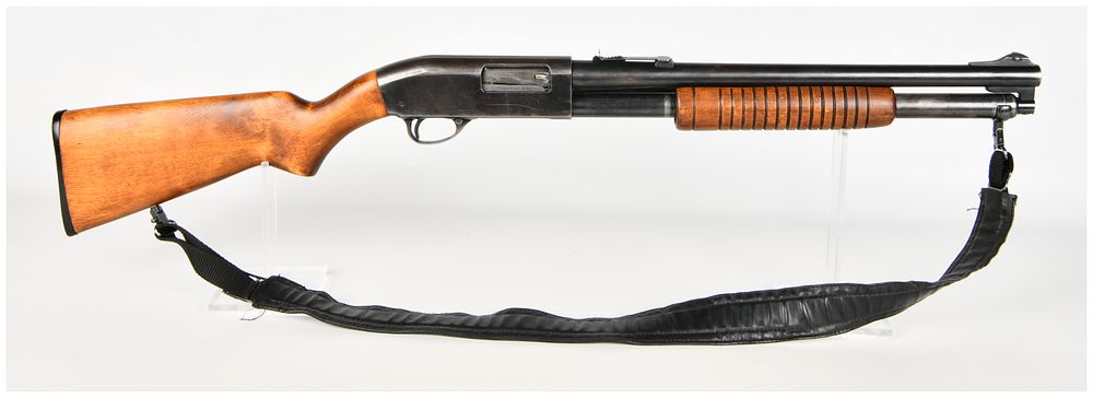 Lot 378: High Standard Model K-120 Riot 18-7 RS Pump Action Shotgun 12 Gauge with 18 Inch Barrel