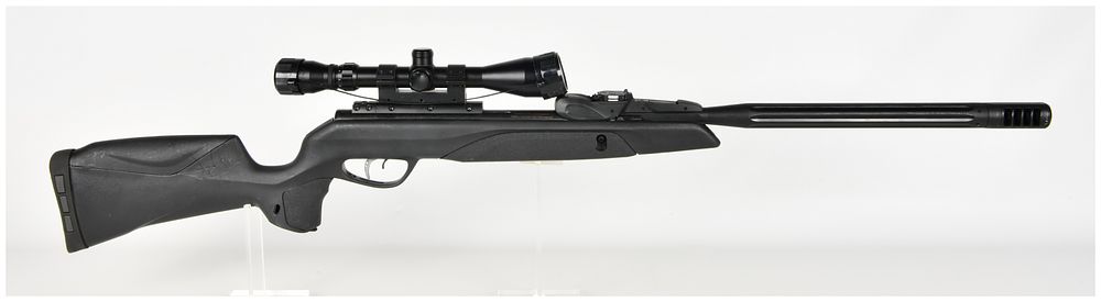 Lot 381: Gamo Swarm Maxxim G2 Break-Barrel Multi-Shot Air Rifle .177 Caliber with Fluted Shrouded Barrel