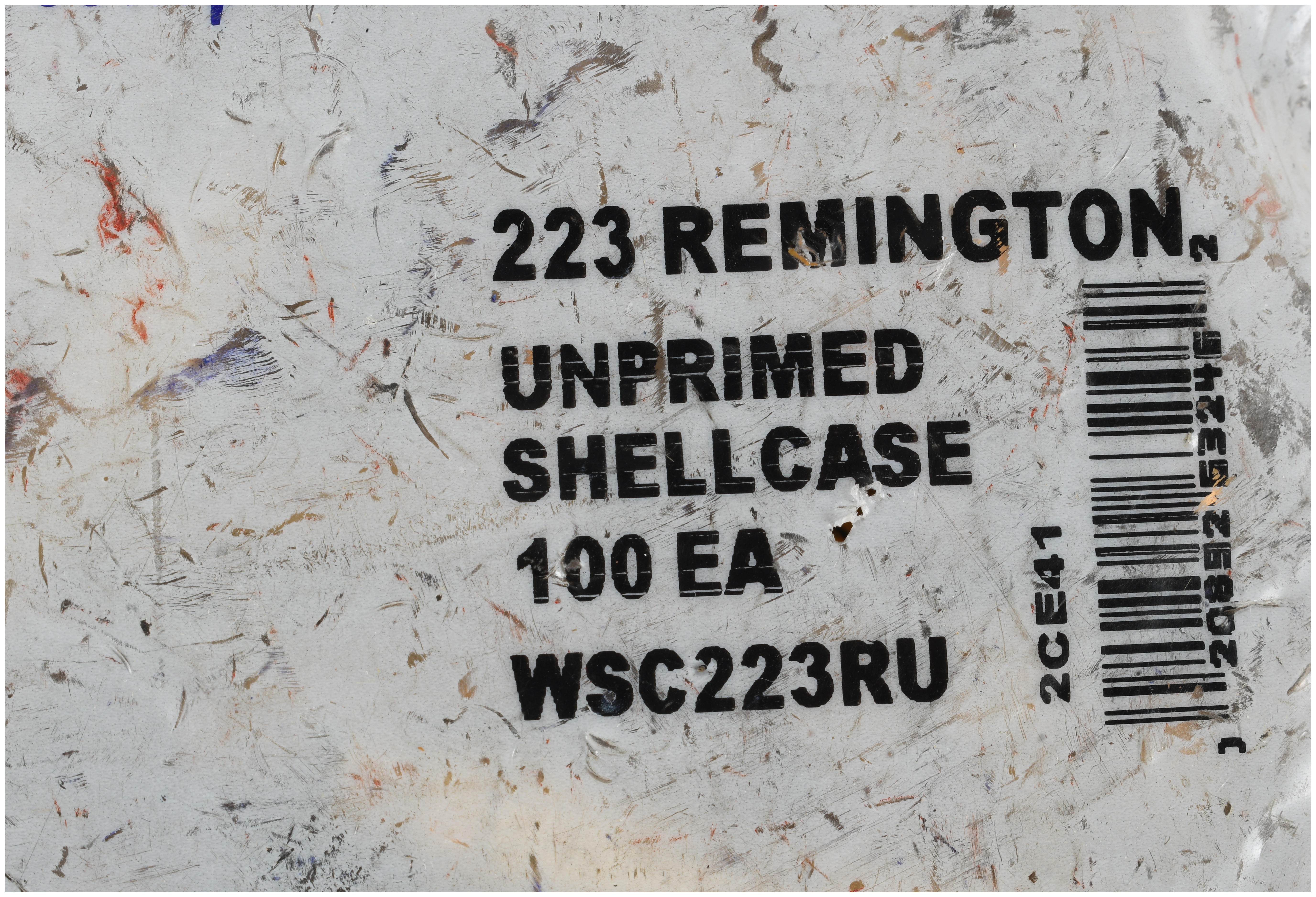 Three Packs of Winchester 223 Remington Unprimed Brass Rifle Shellcases, 300 Count