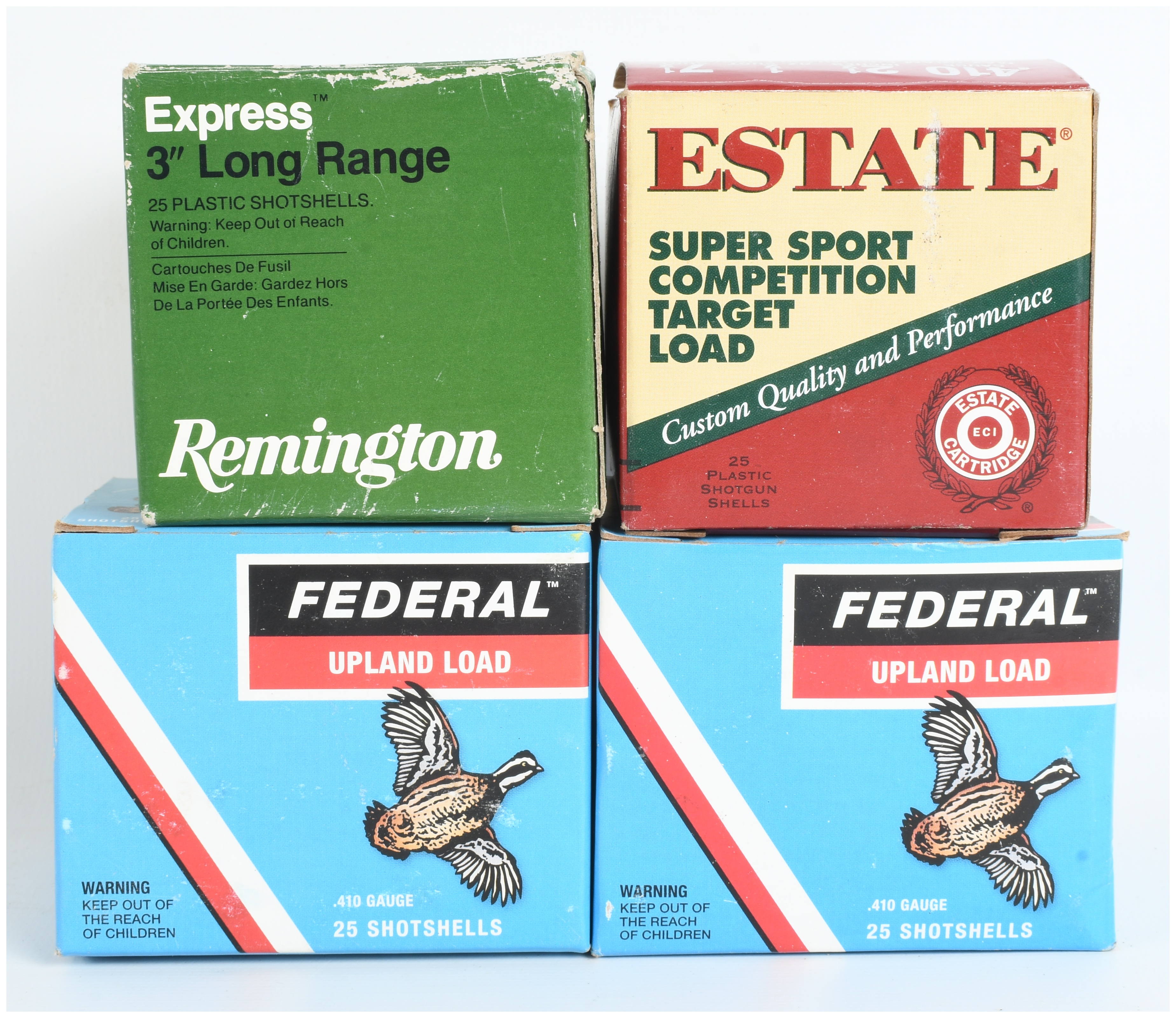 A Lot of 96 Remington Estate and Federal .410 Gauge Shotgun Shells