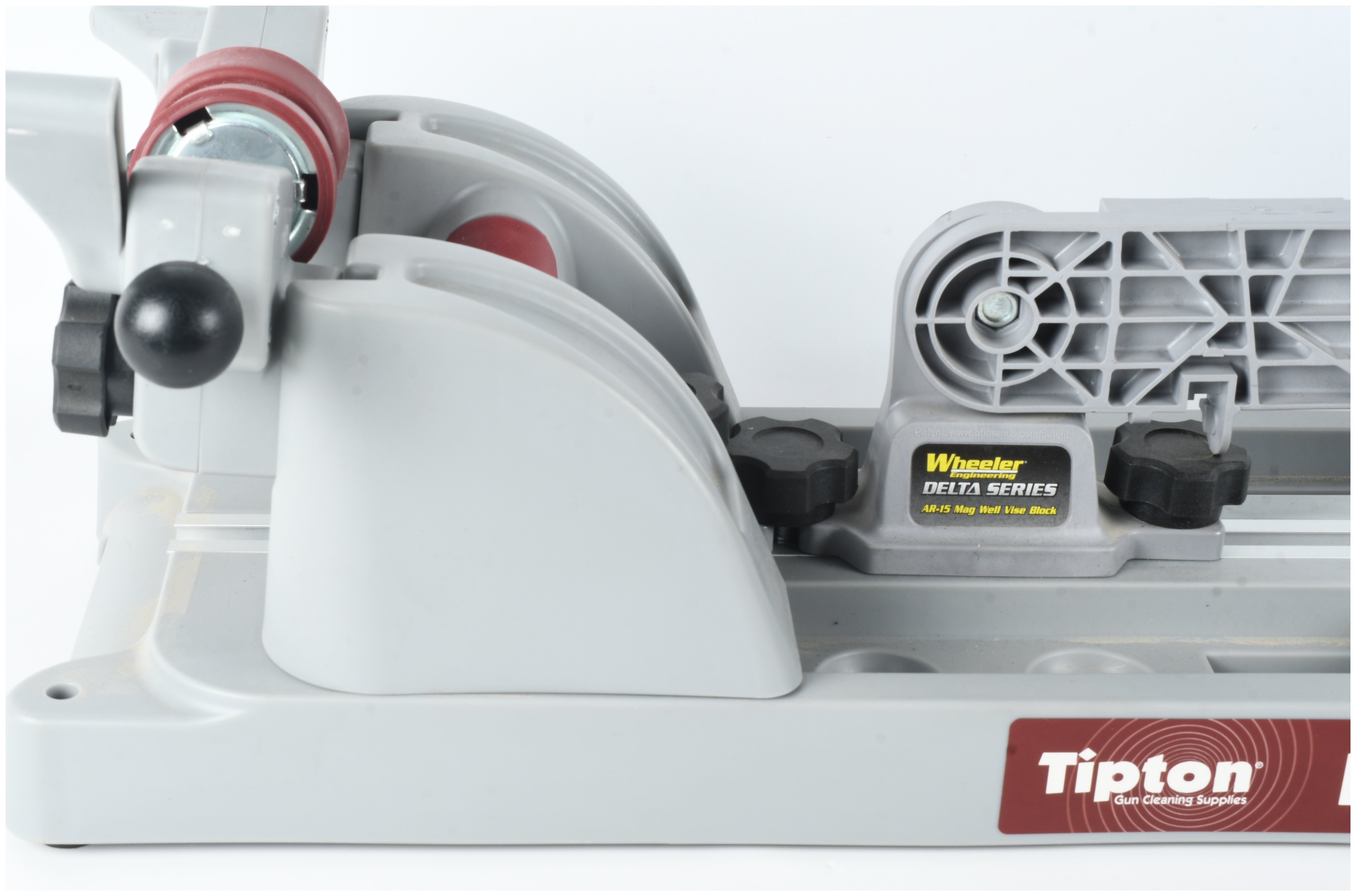 Tipton Best Gun Vise with Wheeler Engineering Delta Series AR-15 Mag Well Vise Block