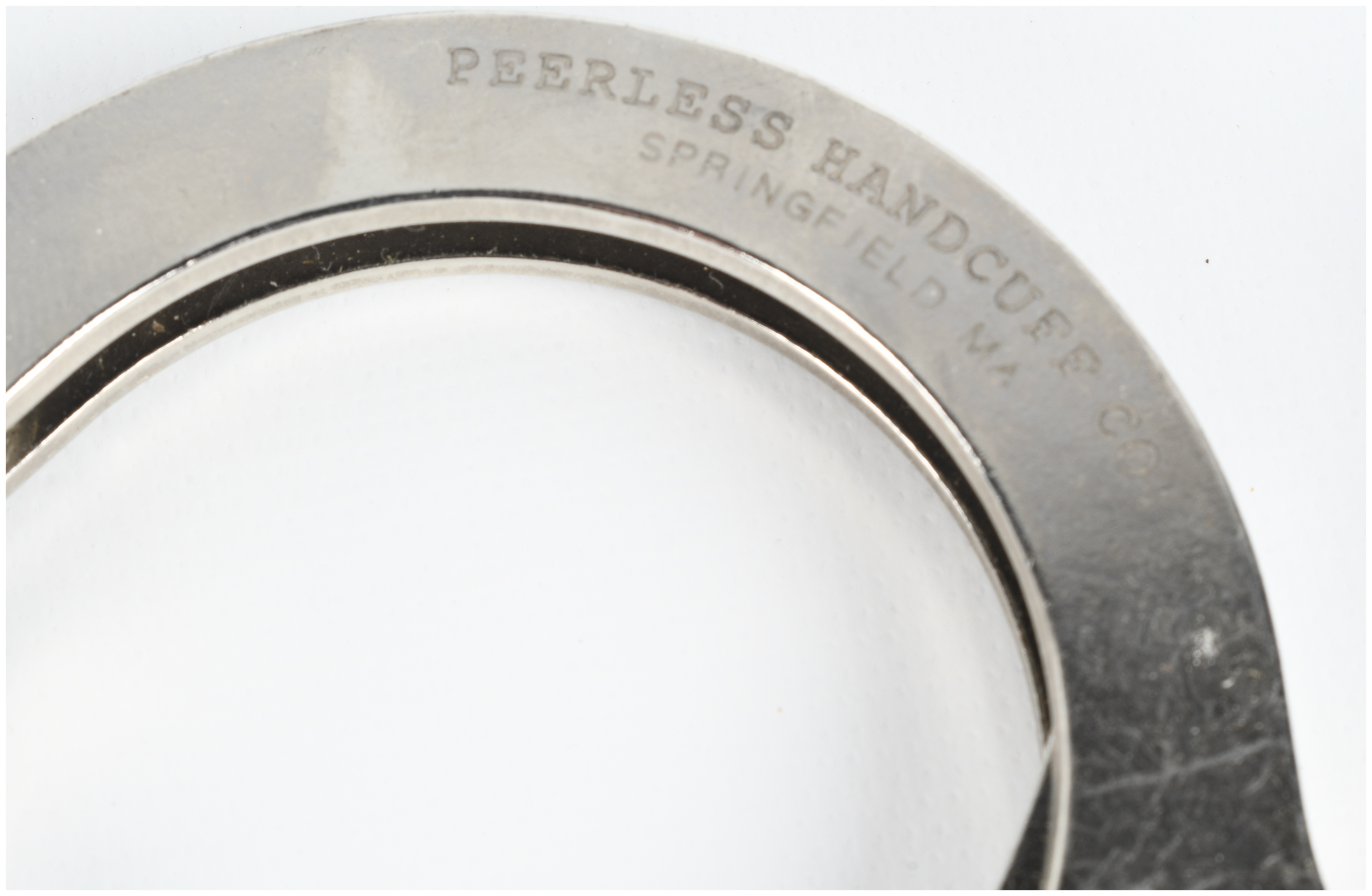 Peerless Handcuff Company Model 700C Chain Link Handcuffs with Original Box