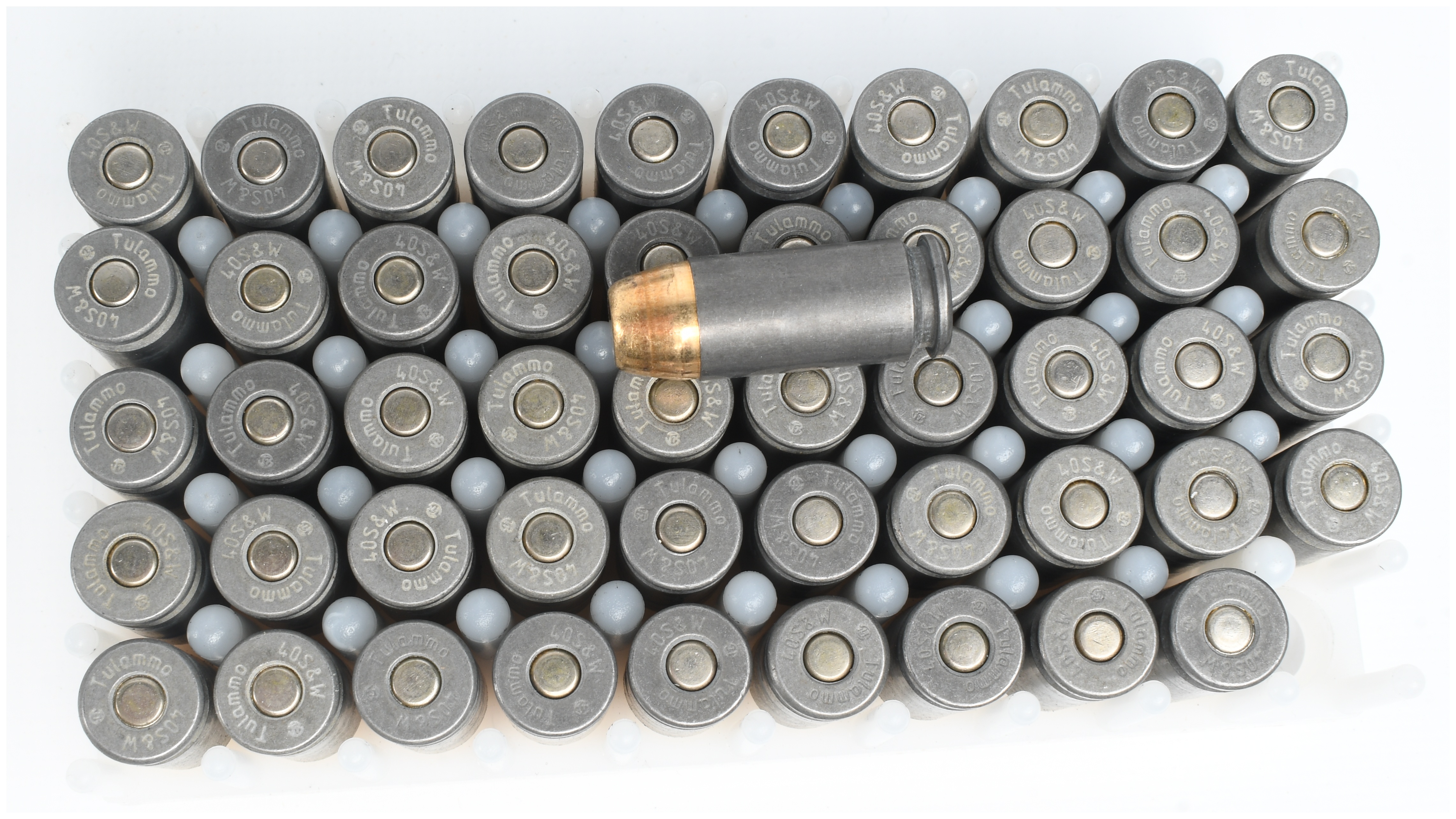 A Lot of 220 Rounds of Remington TulAmmo and Independence Centerfire Pistol Ammunition .40 S&W