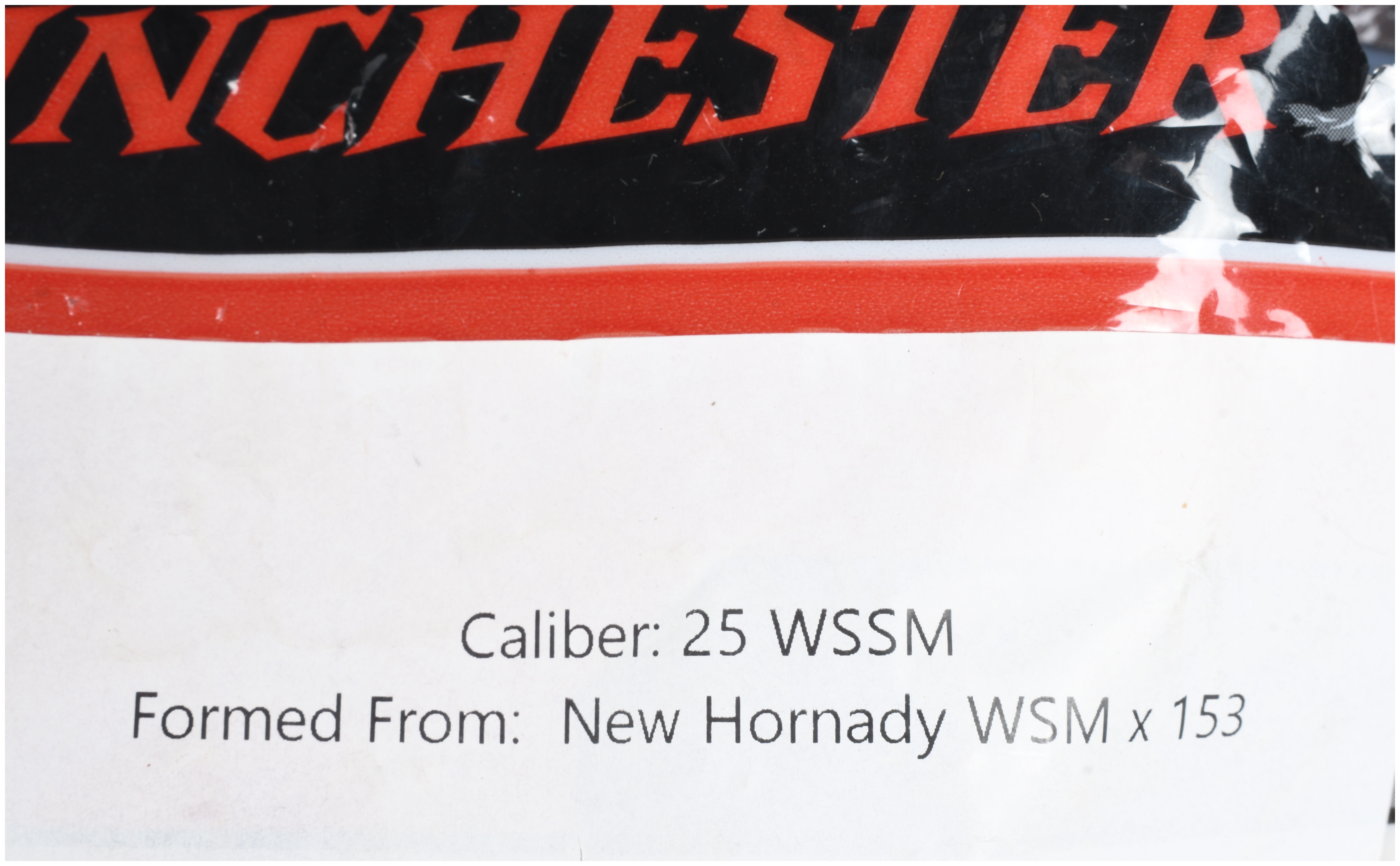 Winchester and Hornady Unprimed Brass Cartridge Cases .25 WSSM