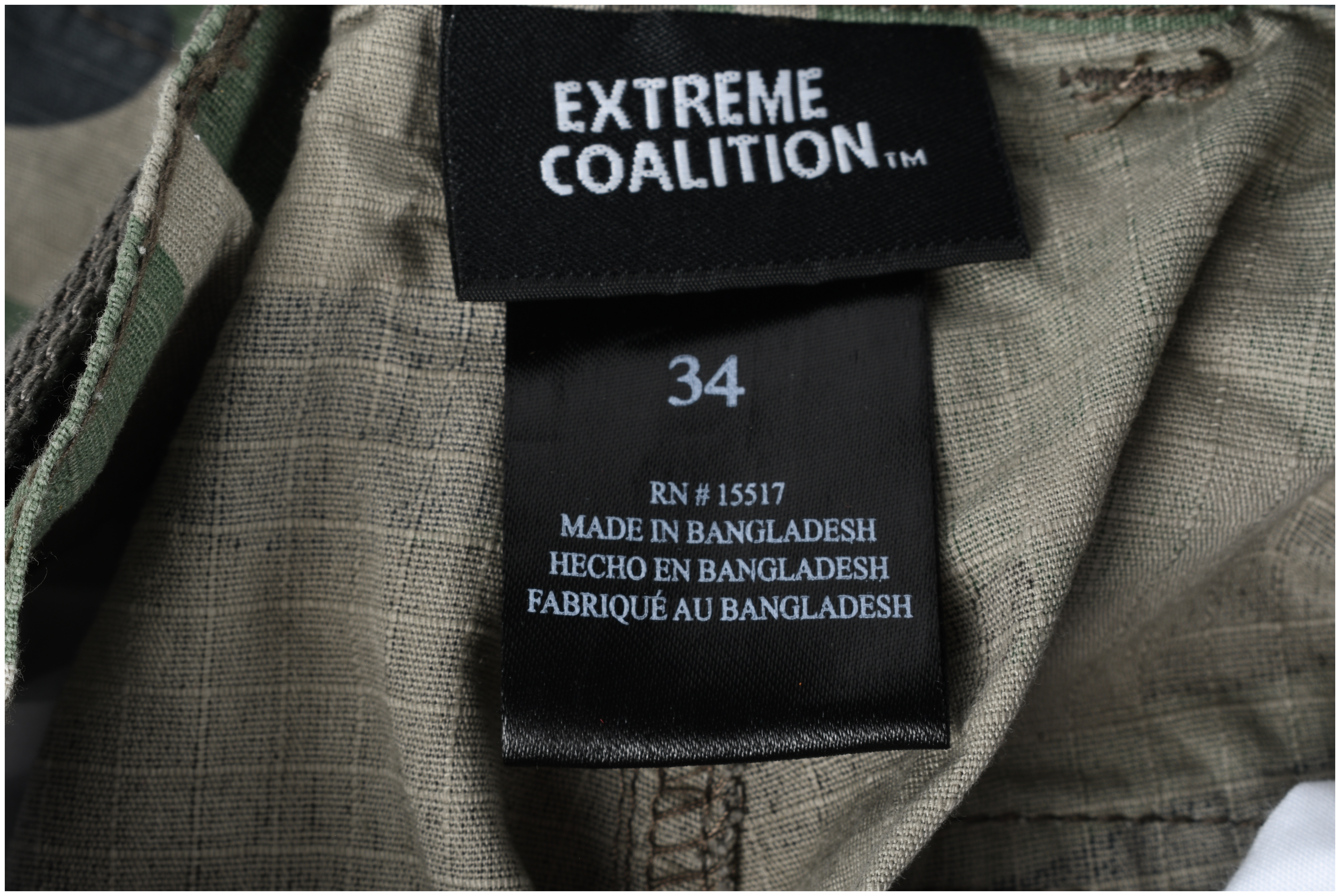 Five Piece Collection of Tactical Apparel Including Voodoo Tactical Propper and 5.11 Tactical