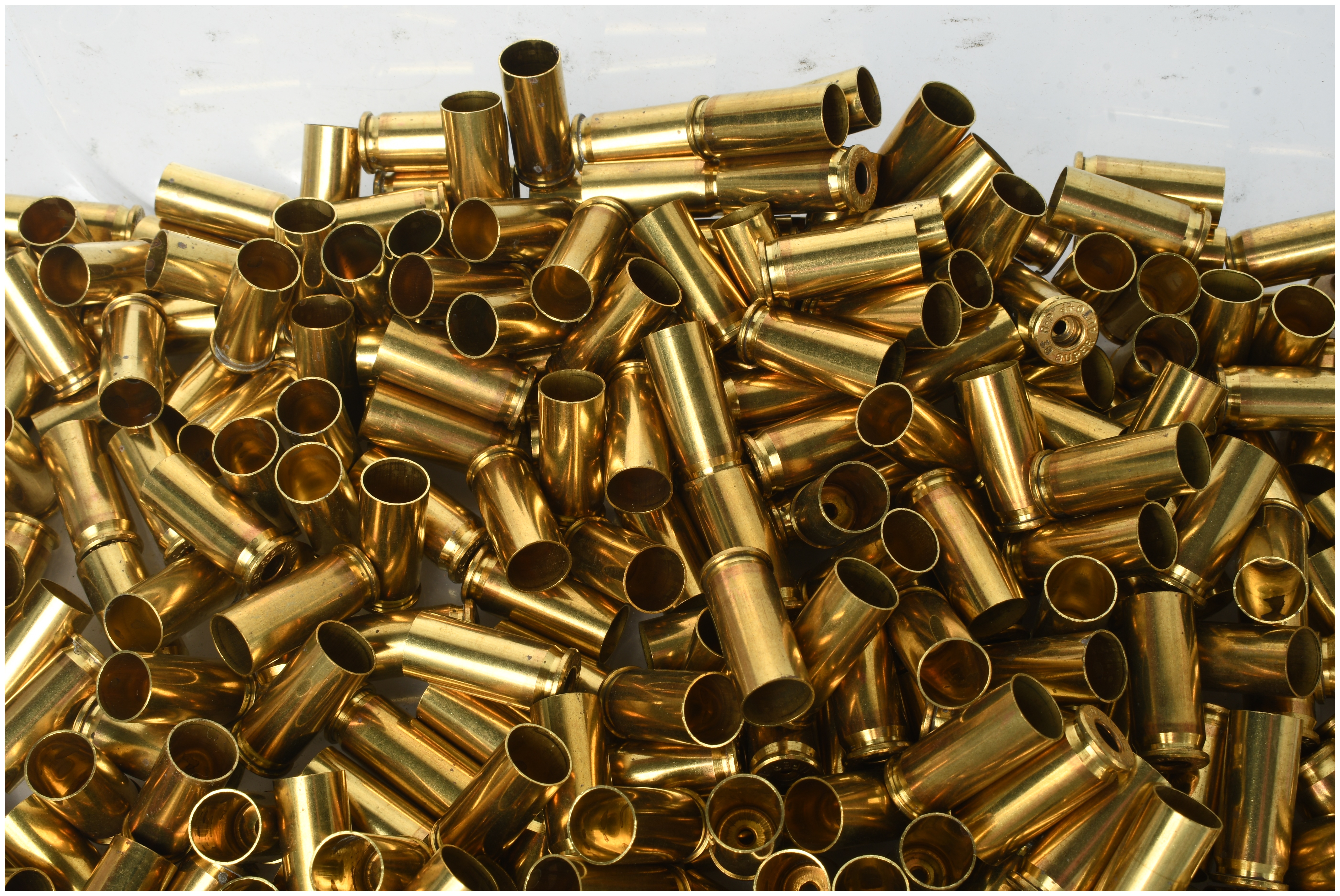 300 Remington-Peters .38 Super +P Fired Brass Casings in Three Boxes