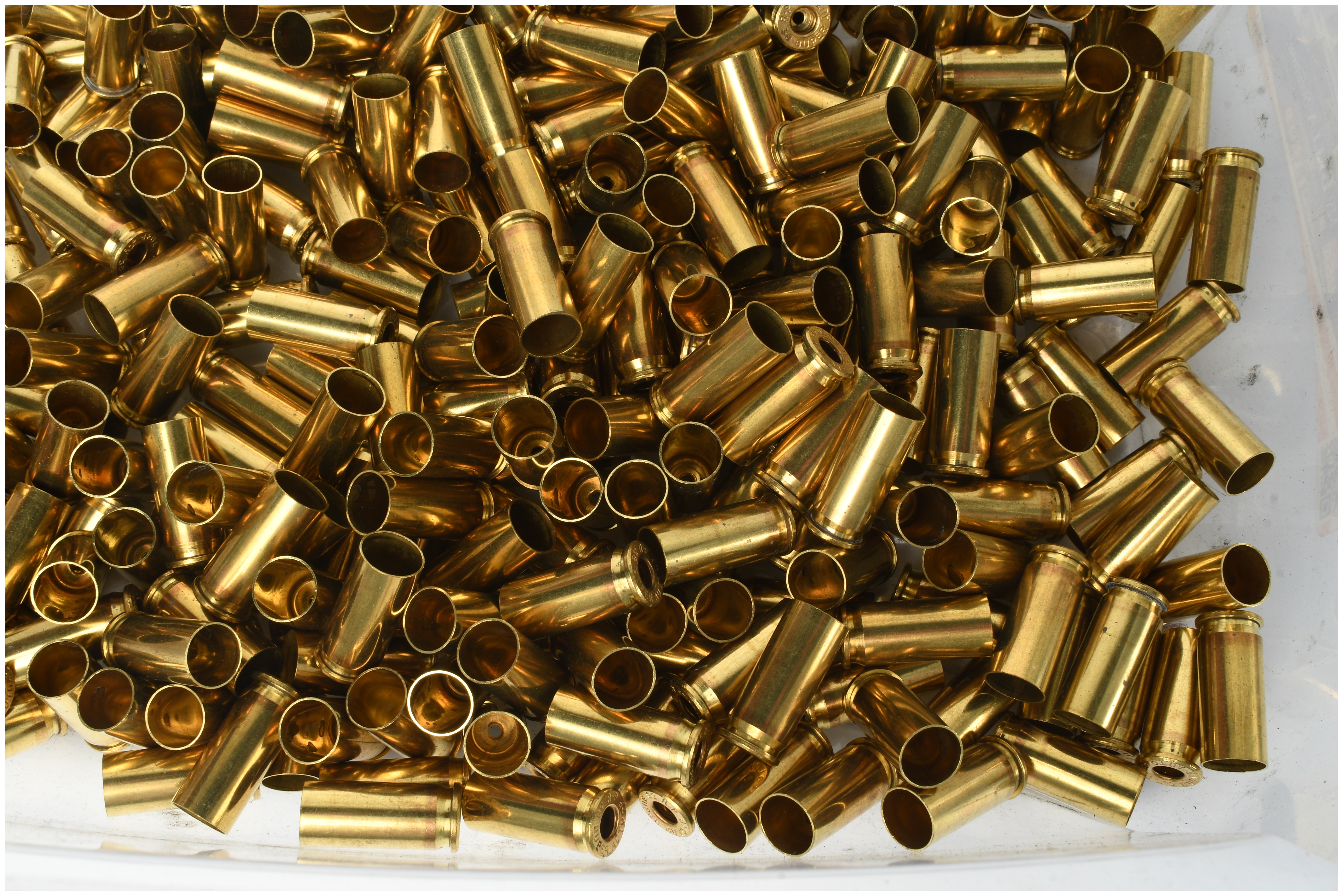 300 Remington-Peters .38 Super +P Fired Brass Casings in Three Boxes
