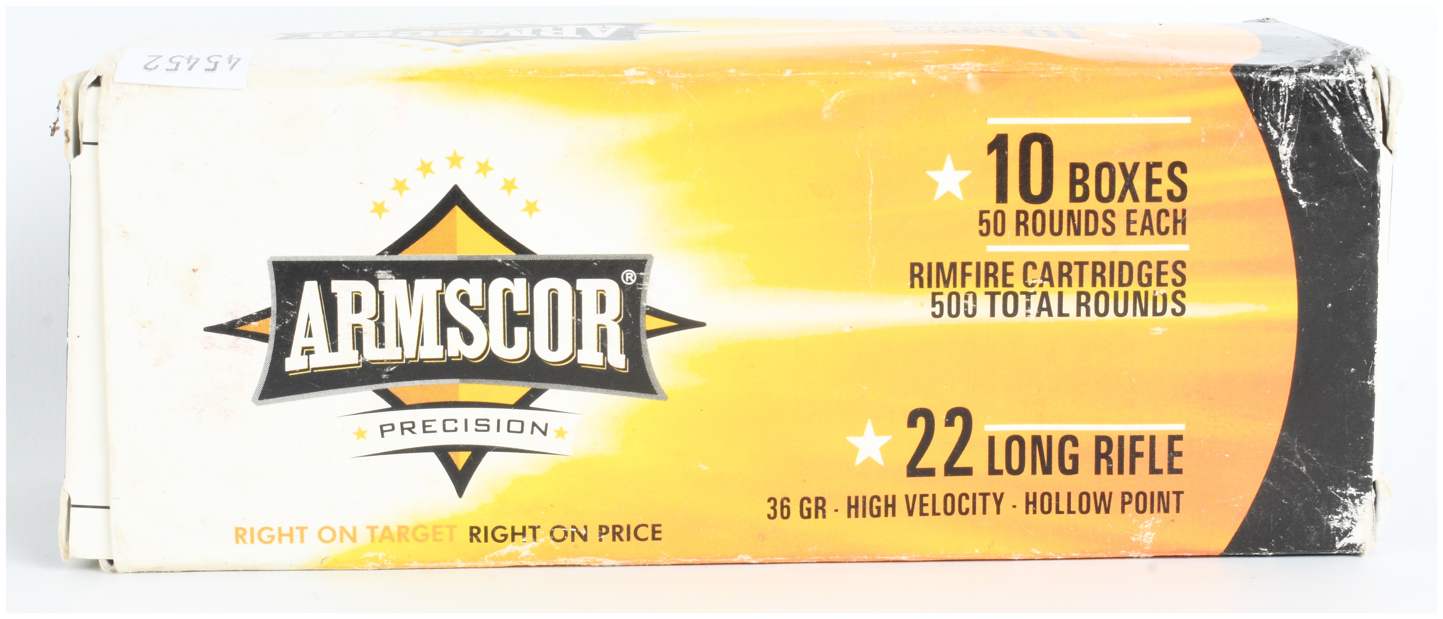 Armscor Precision High Velocity Ammunition .22 Long Rifle 500 Rounds