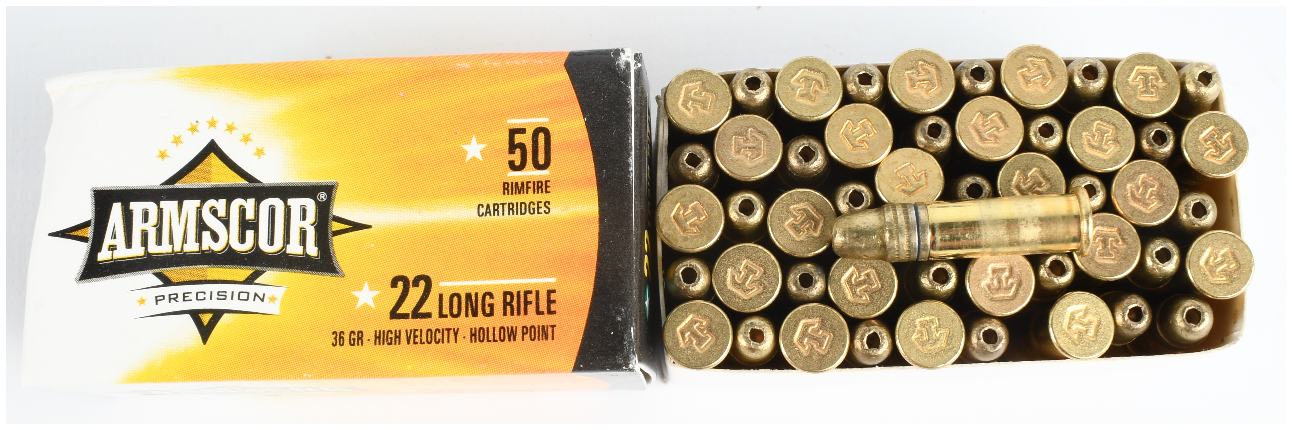 Armscor Precision High Velocity Ammunition .22 Long Rifle 500 Rounds