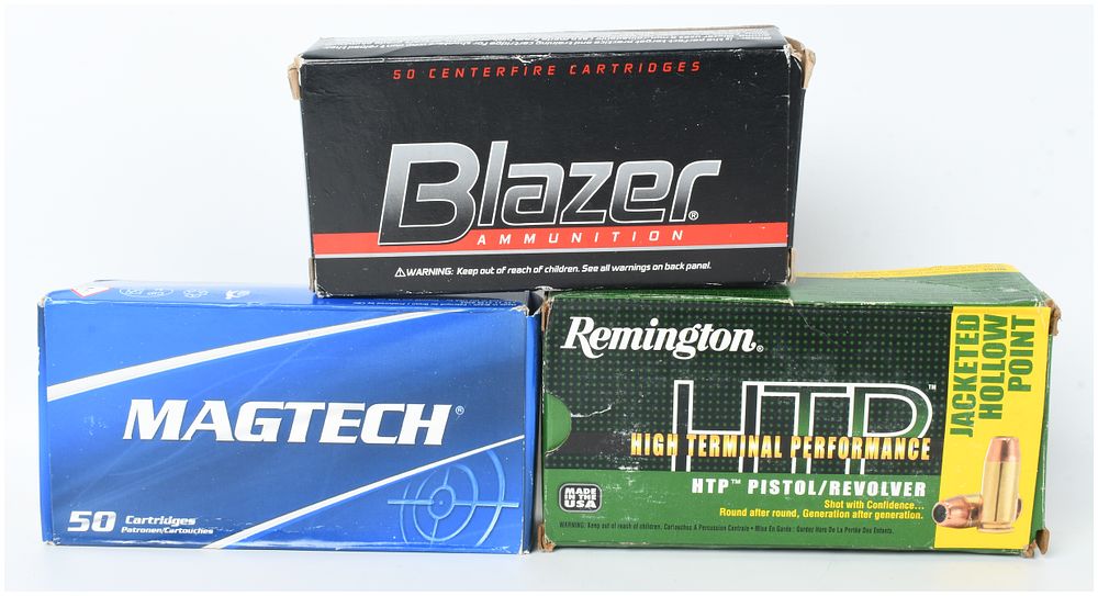Lot 430: A Lot of 150 Rounds of Blazer Magtech and Remington .40 S&W Centerfire Ammunition