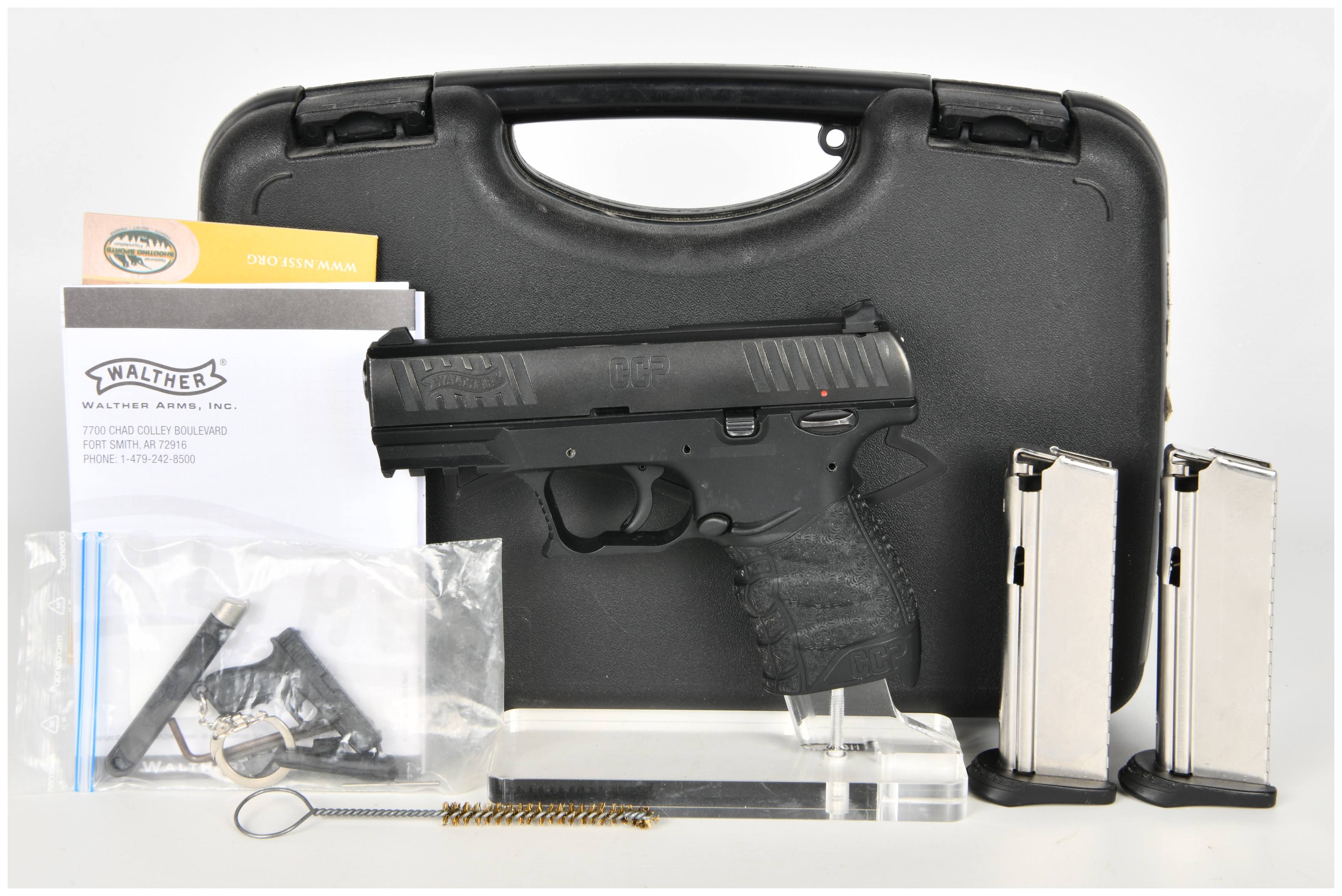 Walther CCP Semi-Automatic Pistol 9mm with 3.54 Inch Barrel 2015