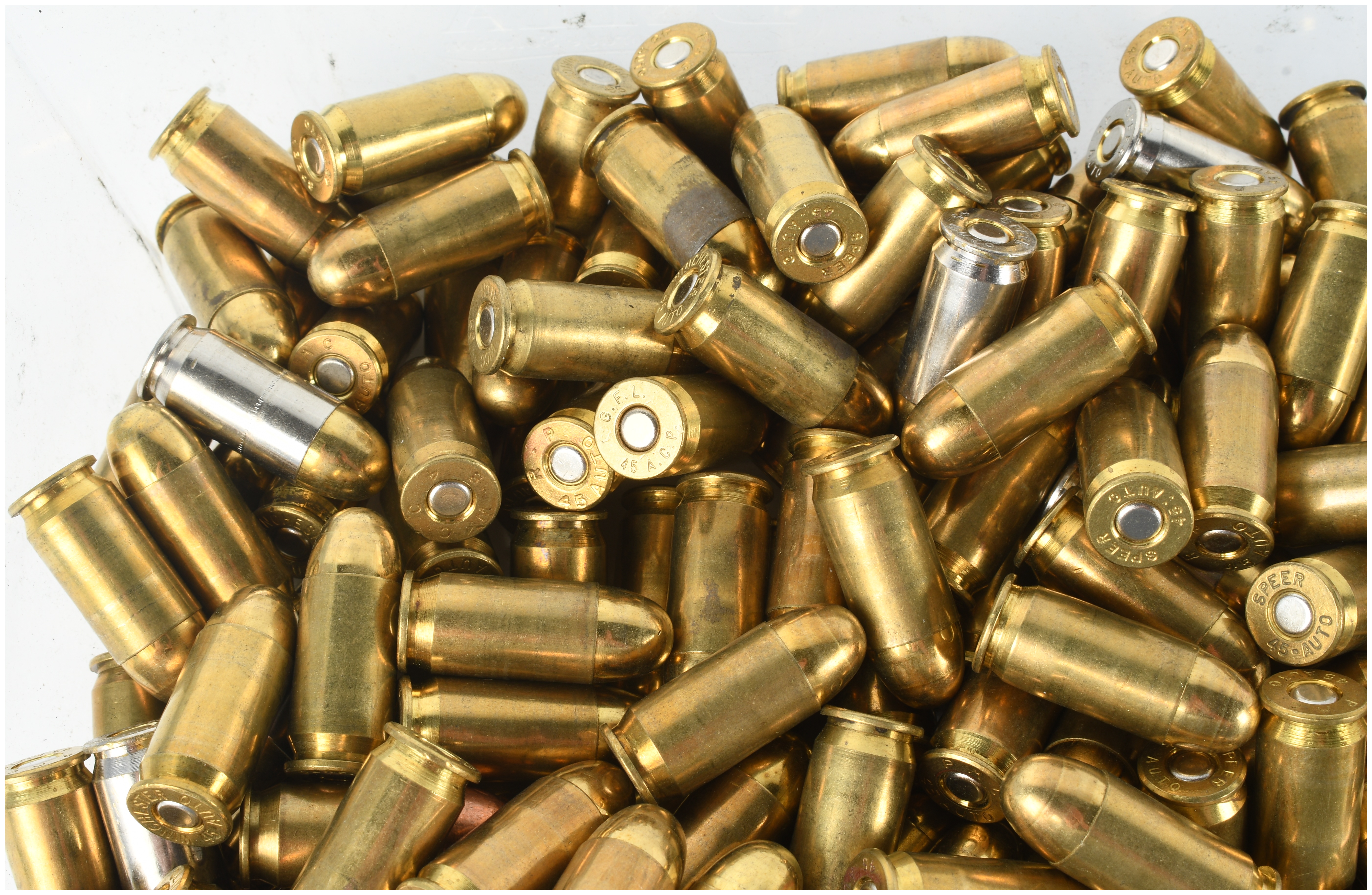 A Lot of 250 Mixed .45 ACP Handgun Cartridges