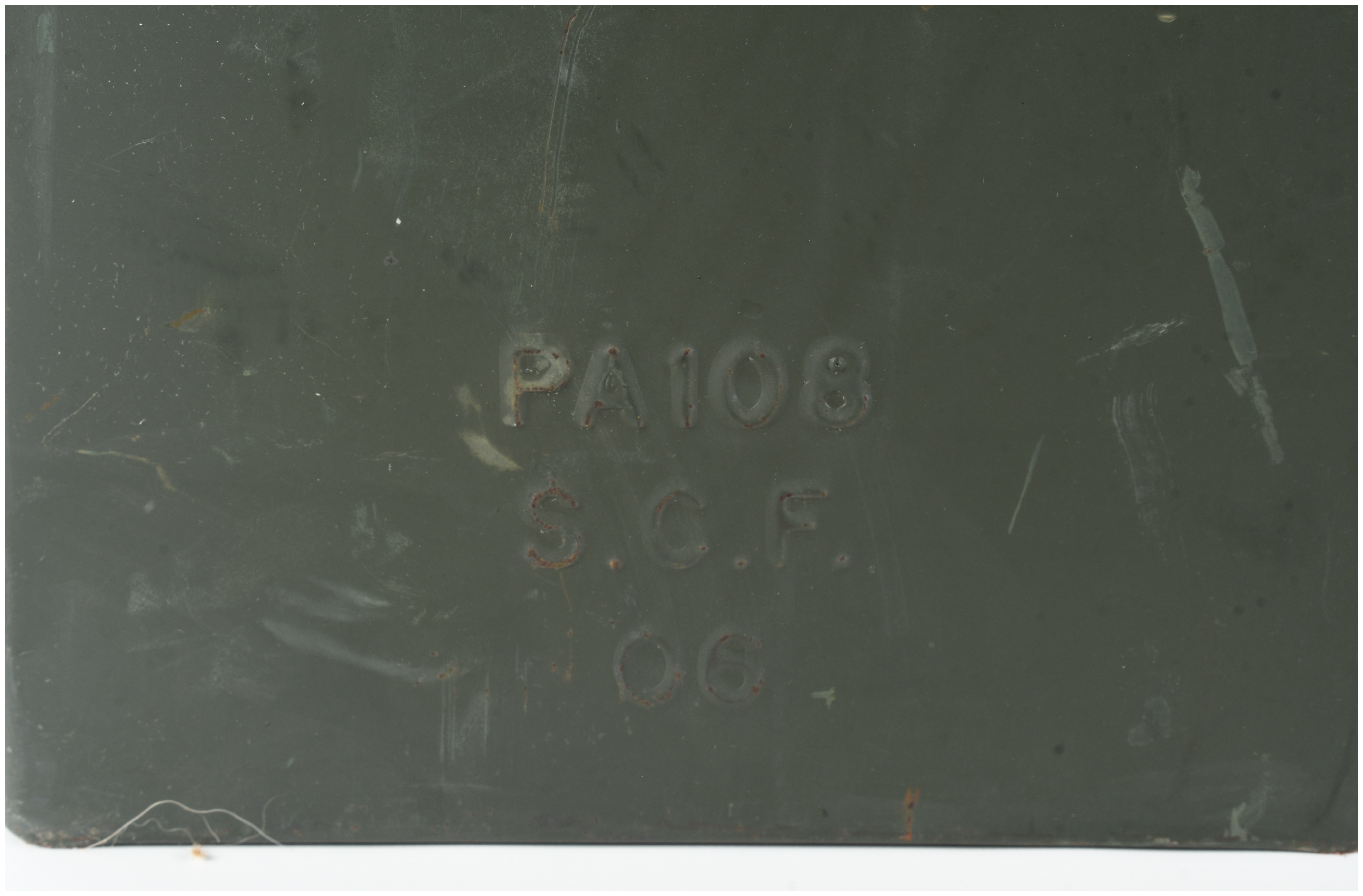 A Pair of US Military PA108 Steel Ammunition Cans 5.56mm NATO