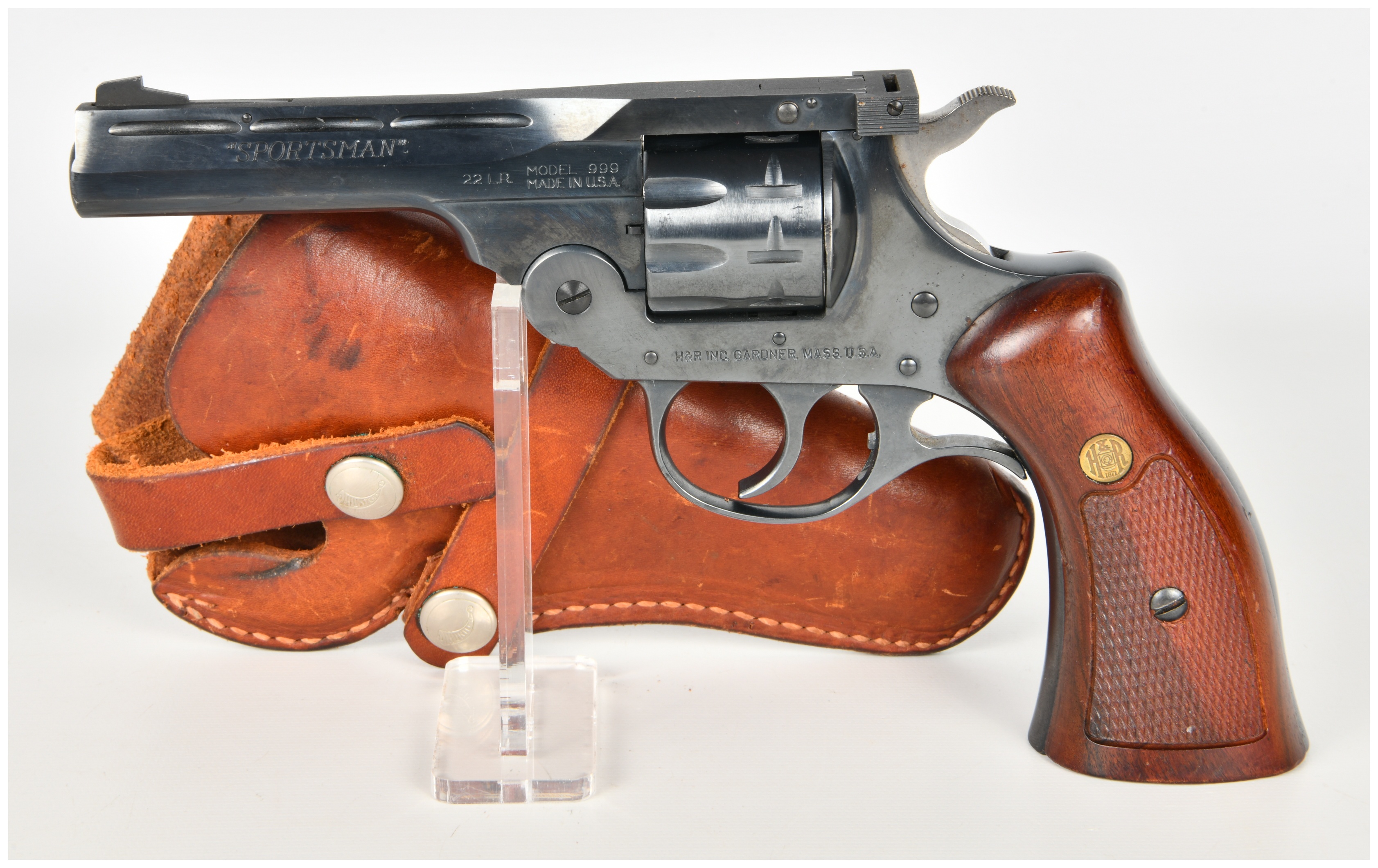 Harrington & Richardson Model 999 Sportsman Top Break Revolver .22 Long Rifle with 6 Inch Barrel