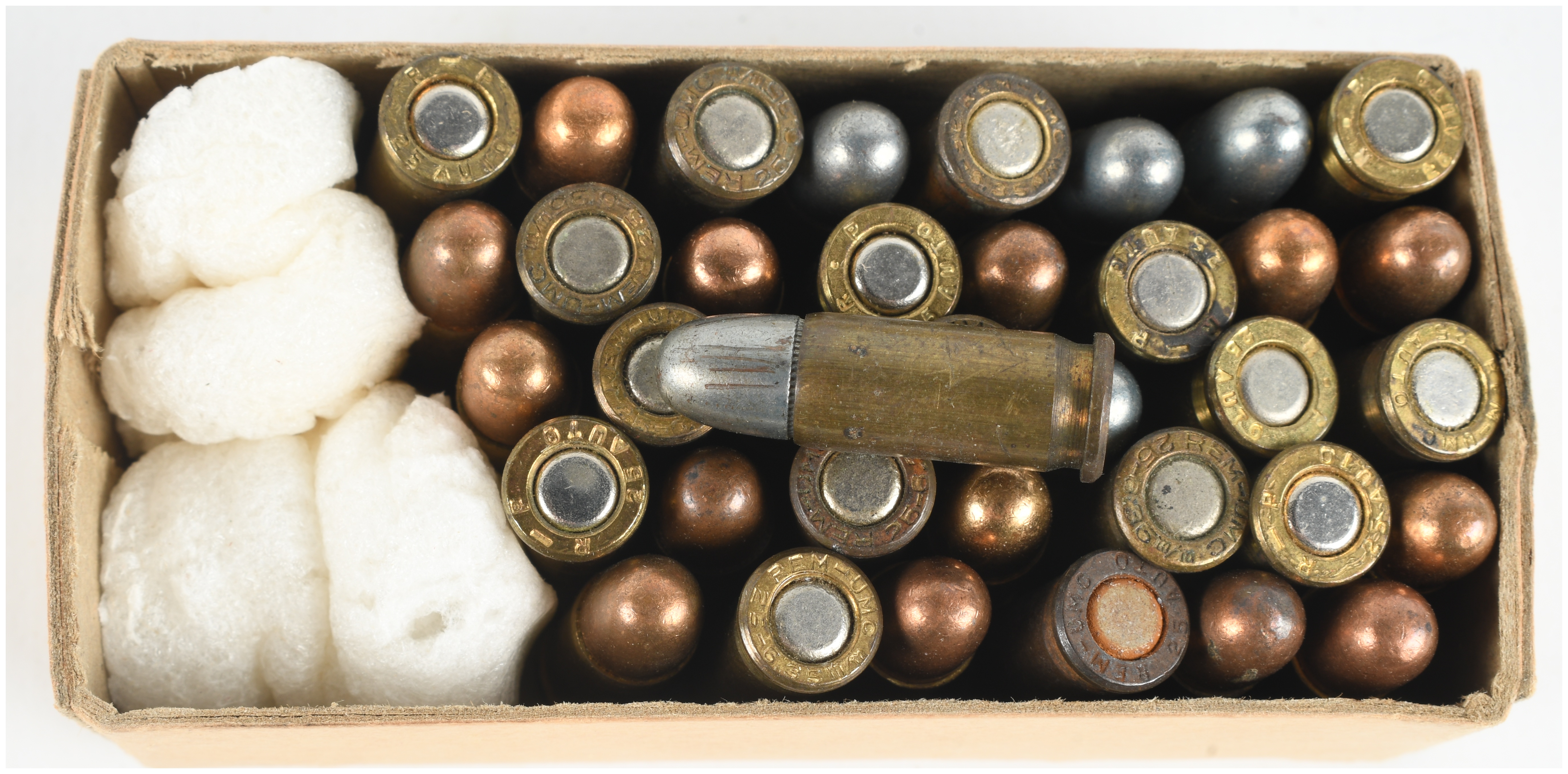 A Lot of 87 Rounds of Remington Kleanbore Ammunition in .25 Auto and .32 S&W