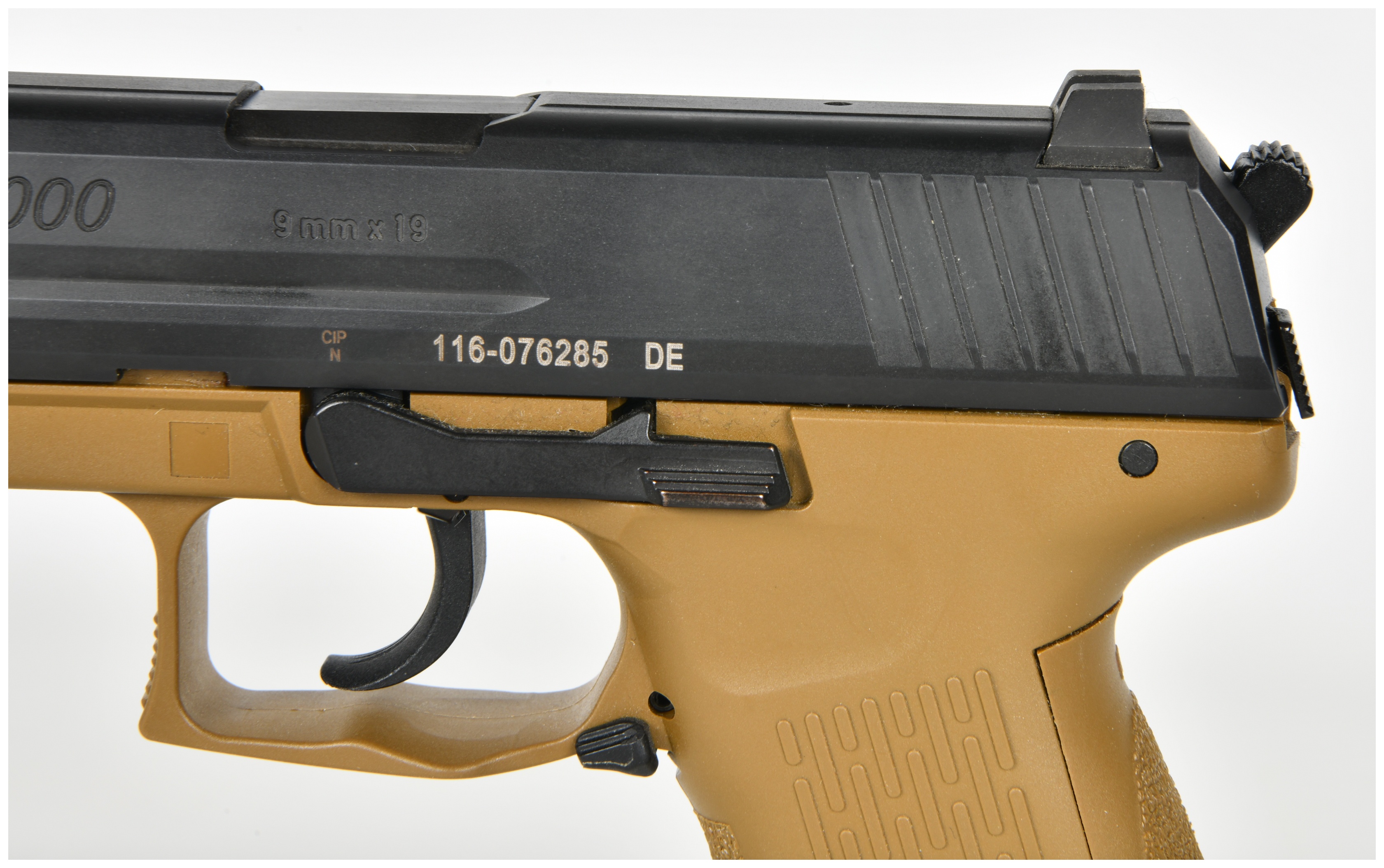 Heckler & Koch P2000 V3 Semi-Automatic Pistol 9mm with 3.66 Inch Barrel