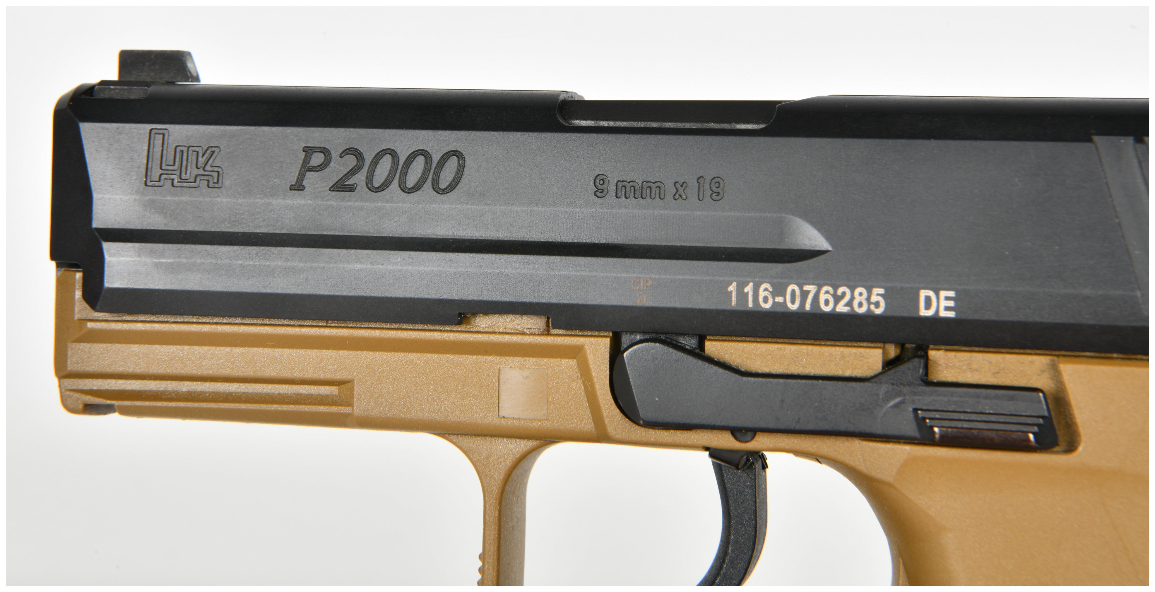 Heckler & Koch P2000 V3 Semi-Automatic Pistol 9mm with 3.66 Inch Barrel