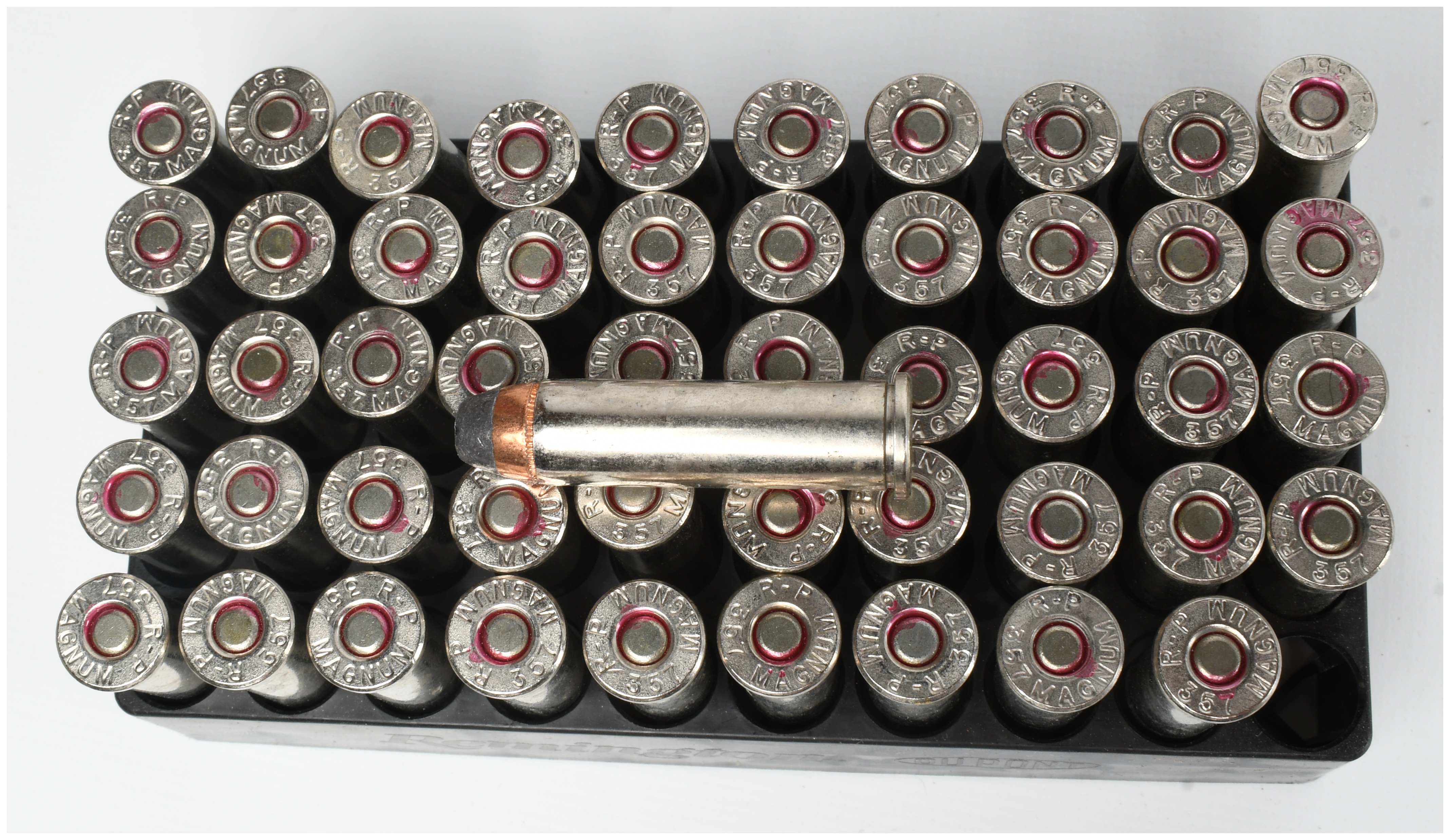 A Lot of 150 Remington and Winchester .357 Magnum Cartridges