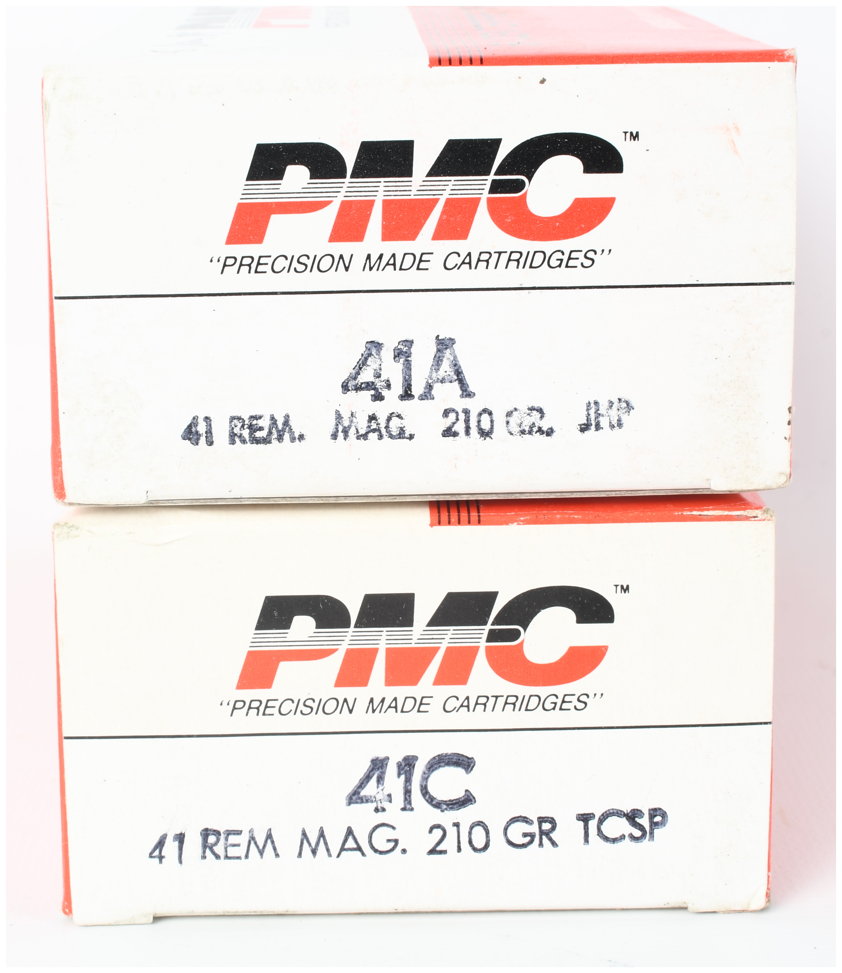 A Lot of 100 Rounds of PMC .41 Remington Magnum Ammunition