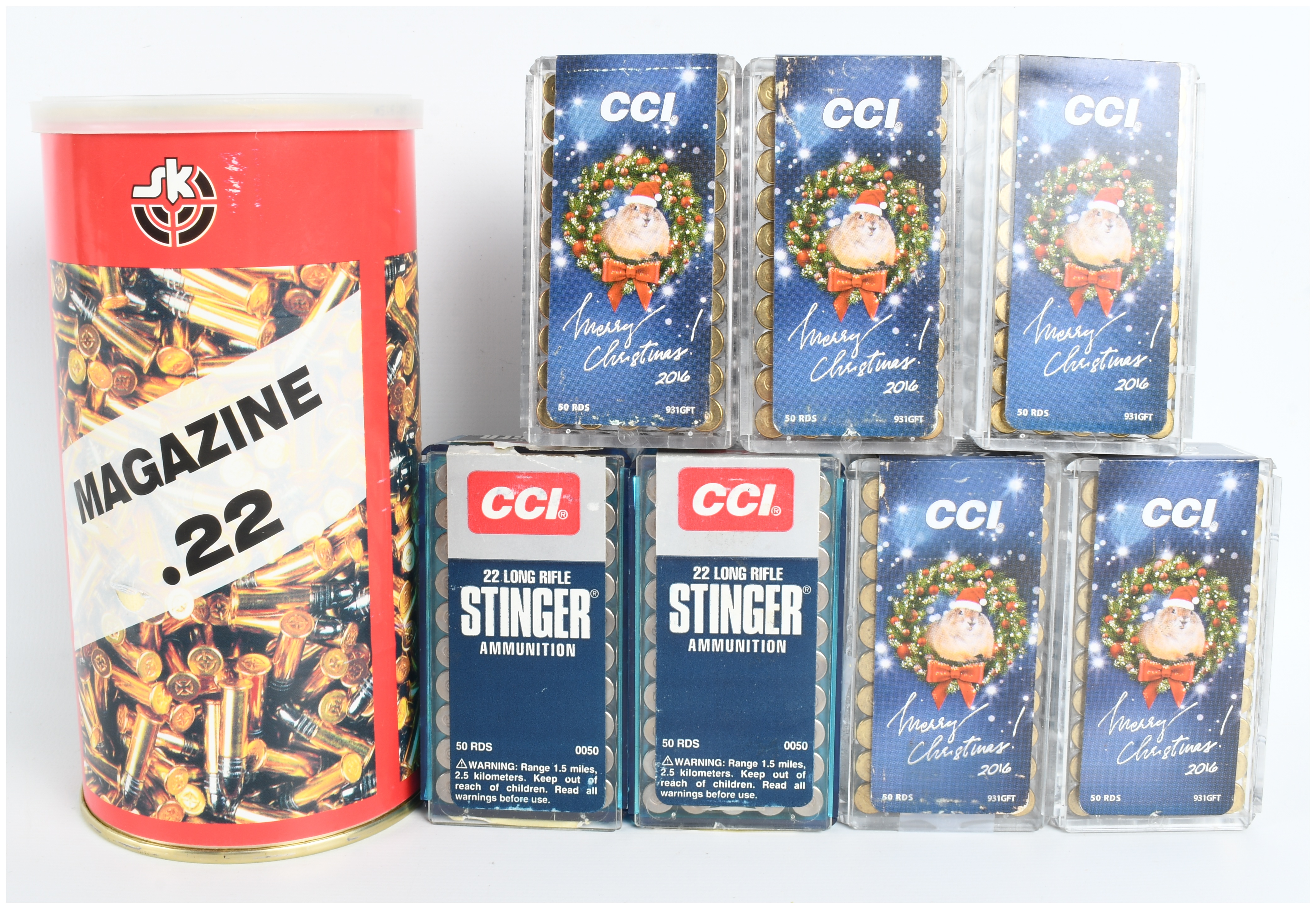 A Lot of 500 Rounds of .22 Long Rifle Ammunition