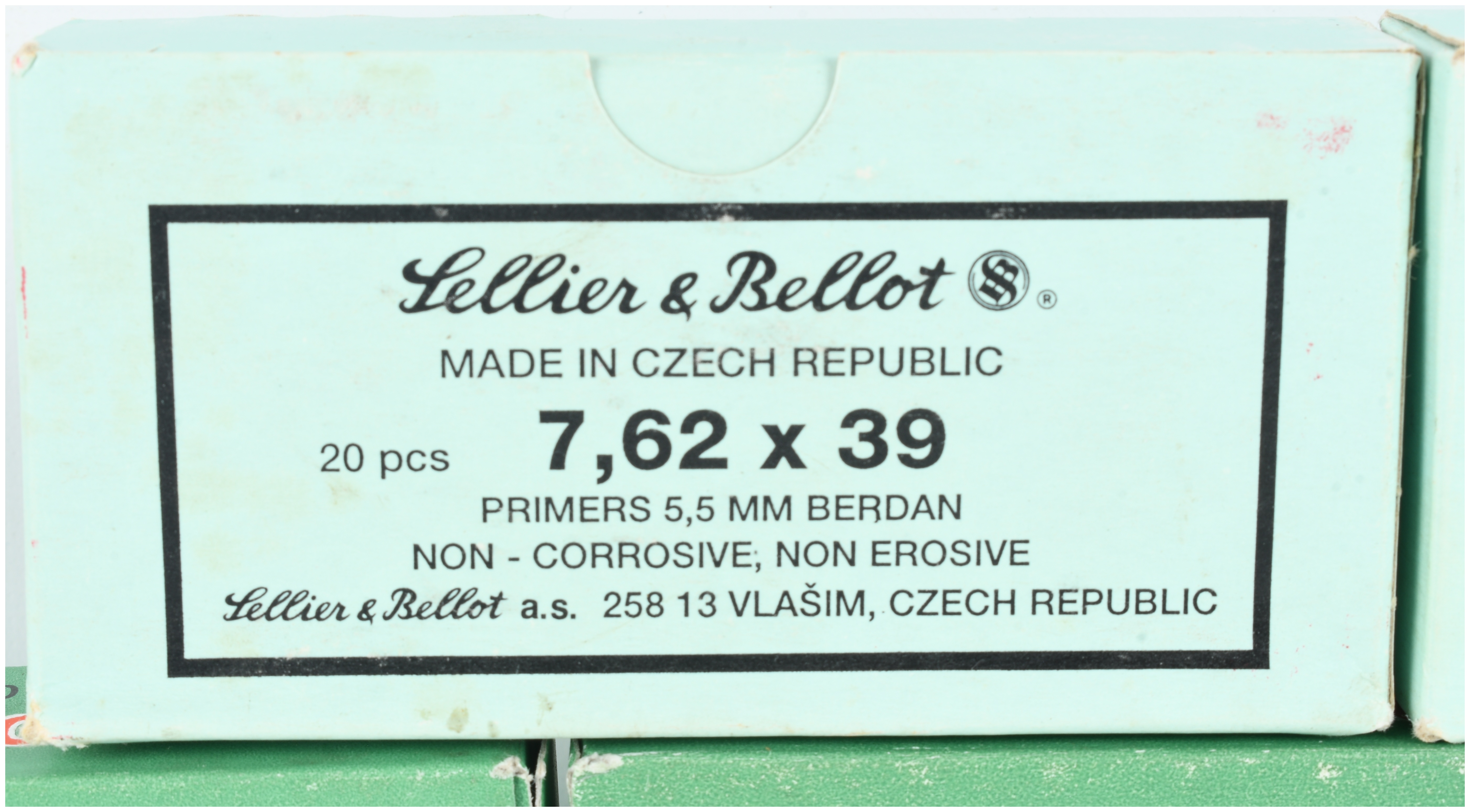 A Lot of 100 Cartridges of Norinco and Sellier & Bellot 7.62x39mm Ammunition