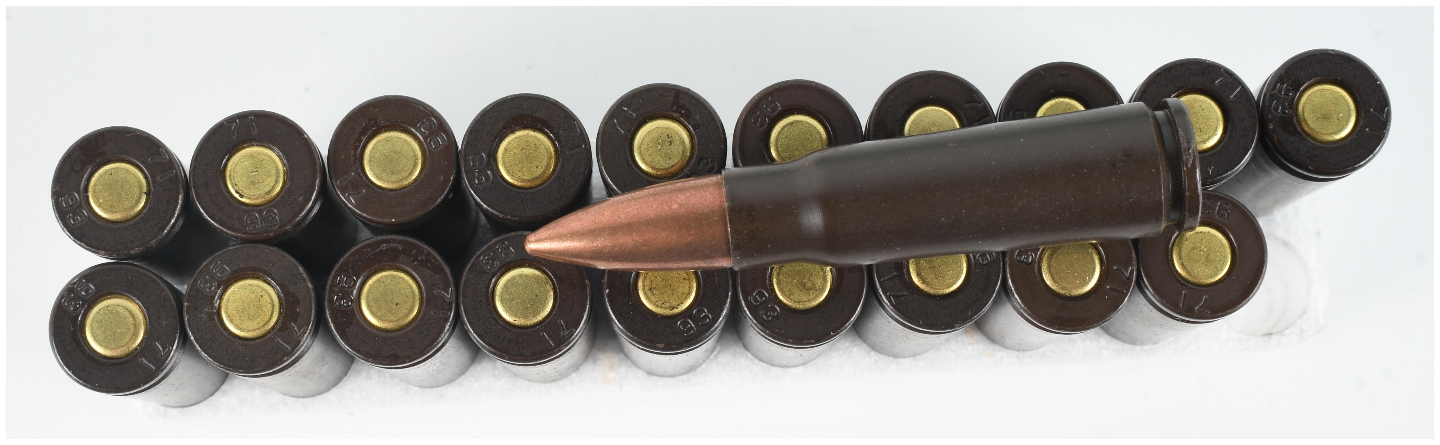 A Lot of 100 Cartridges of Norinco and Sellier & Bellot 7.62x39mm Ammunition
