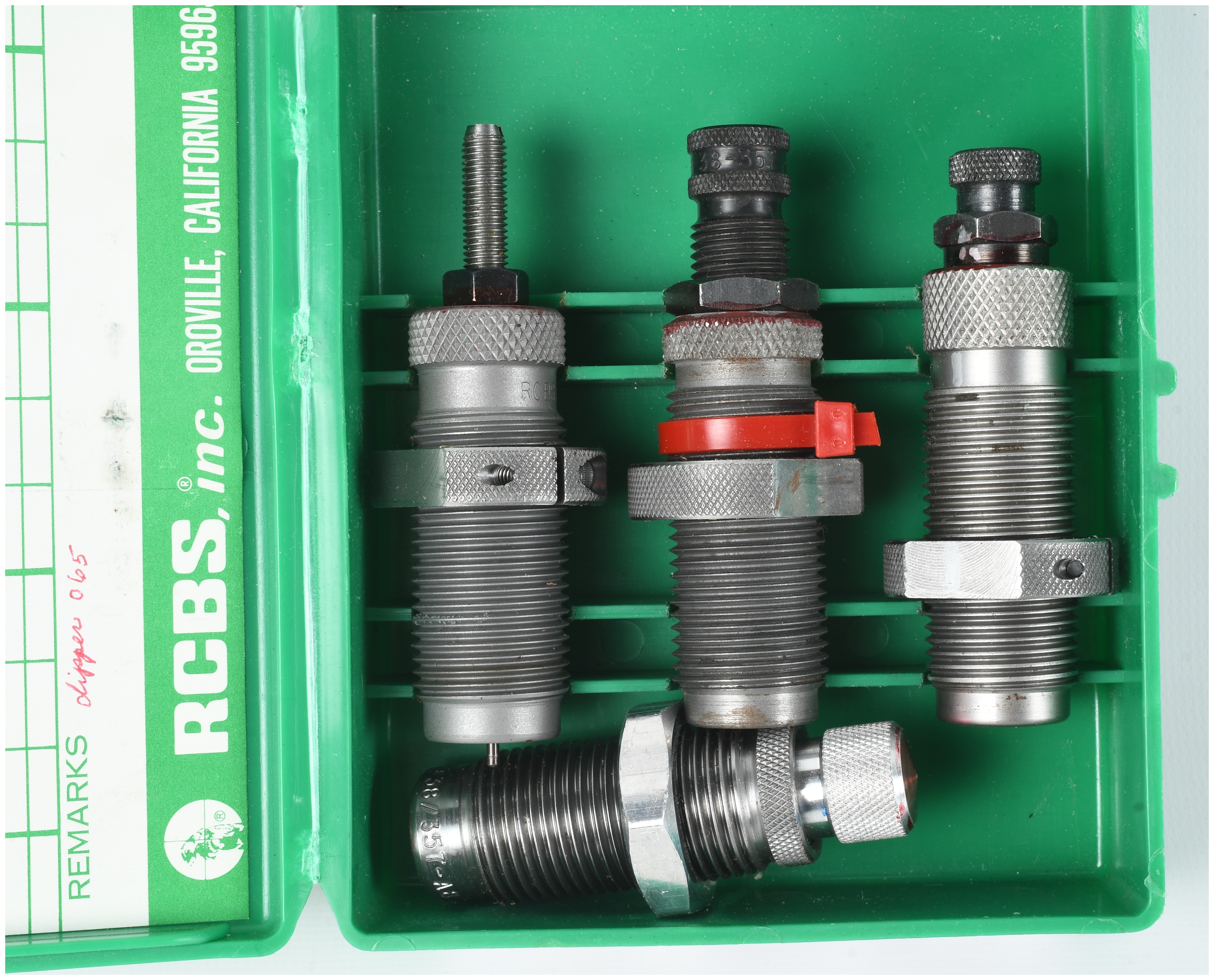 Two Handgun Reloading Die Sets Including Hornady and RCBS