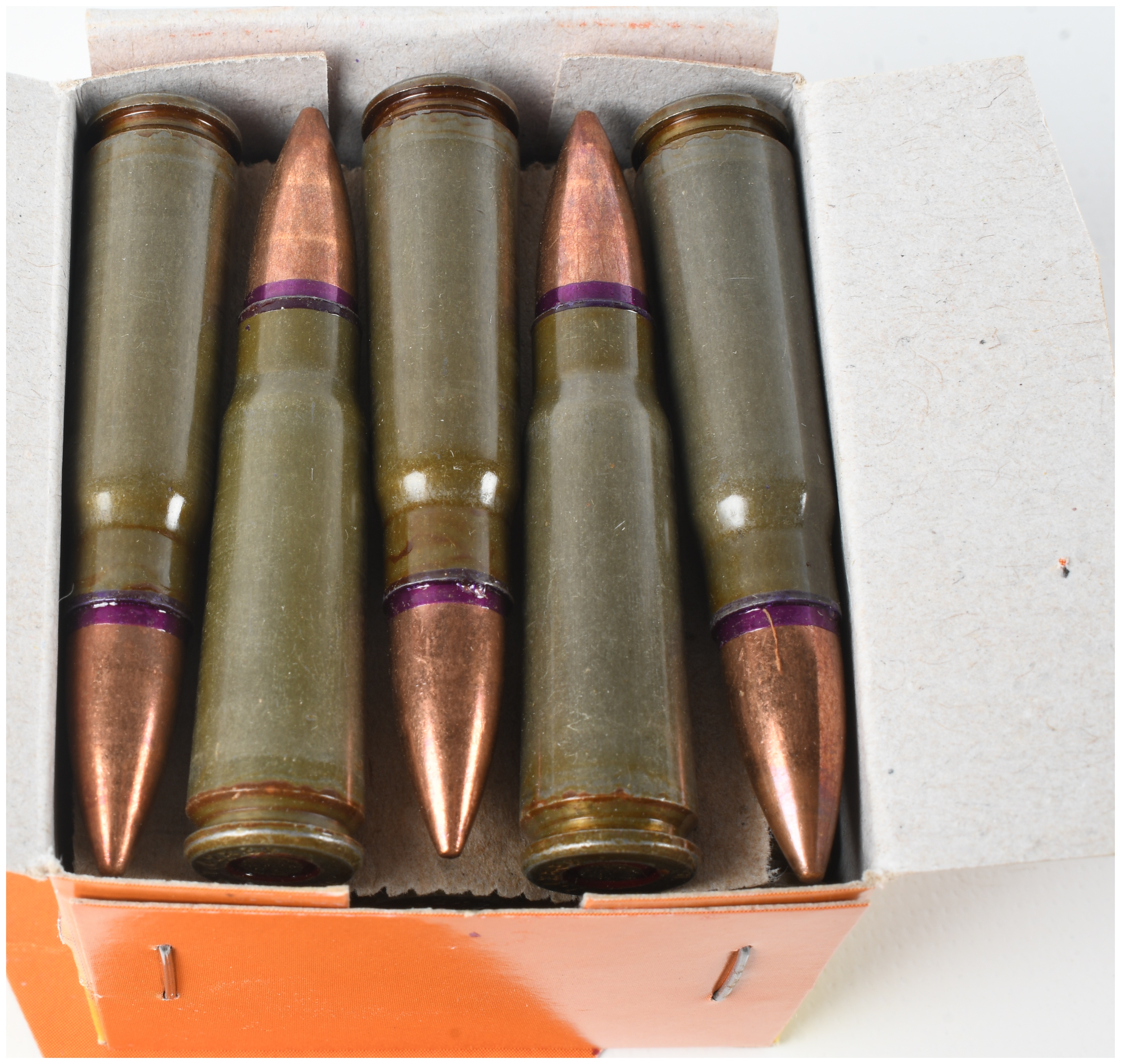 A Lot of 100 Rounds of Golden Tiger 7.62x39mm FMJBT Ammunition
