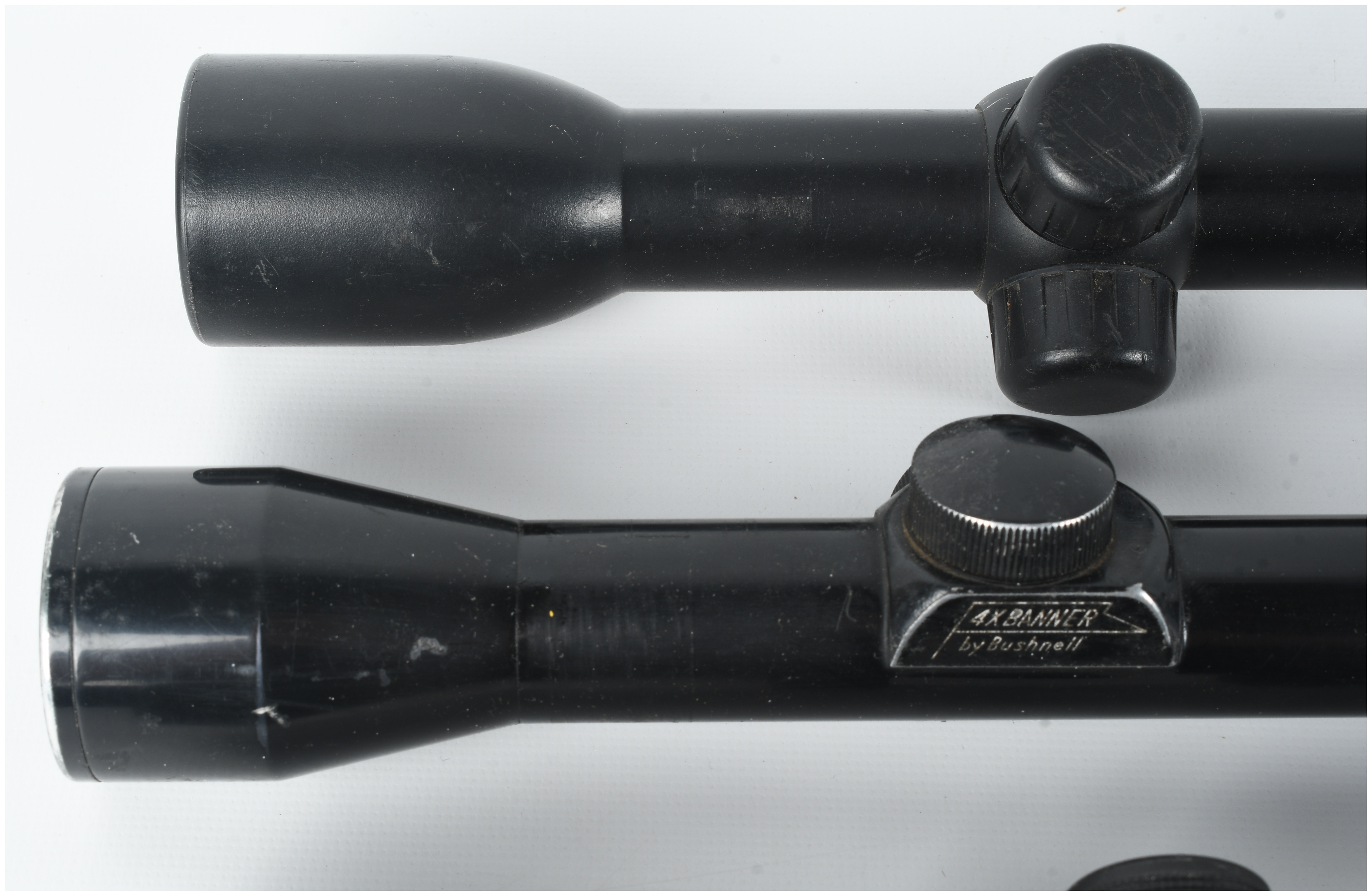 A Trio of Rifle Scopes Including CenterPoint, Bushnell, and BSA Models