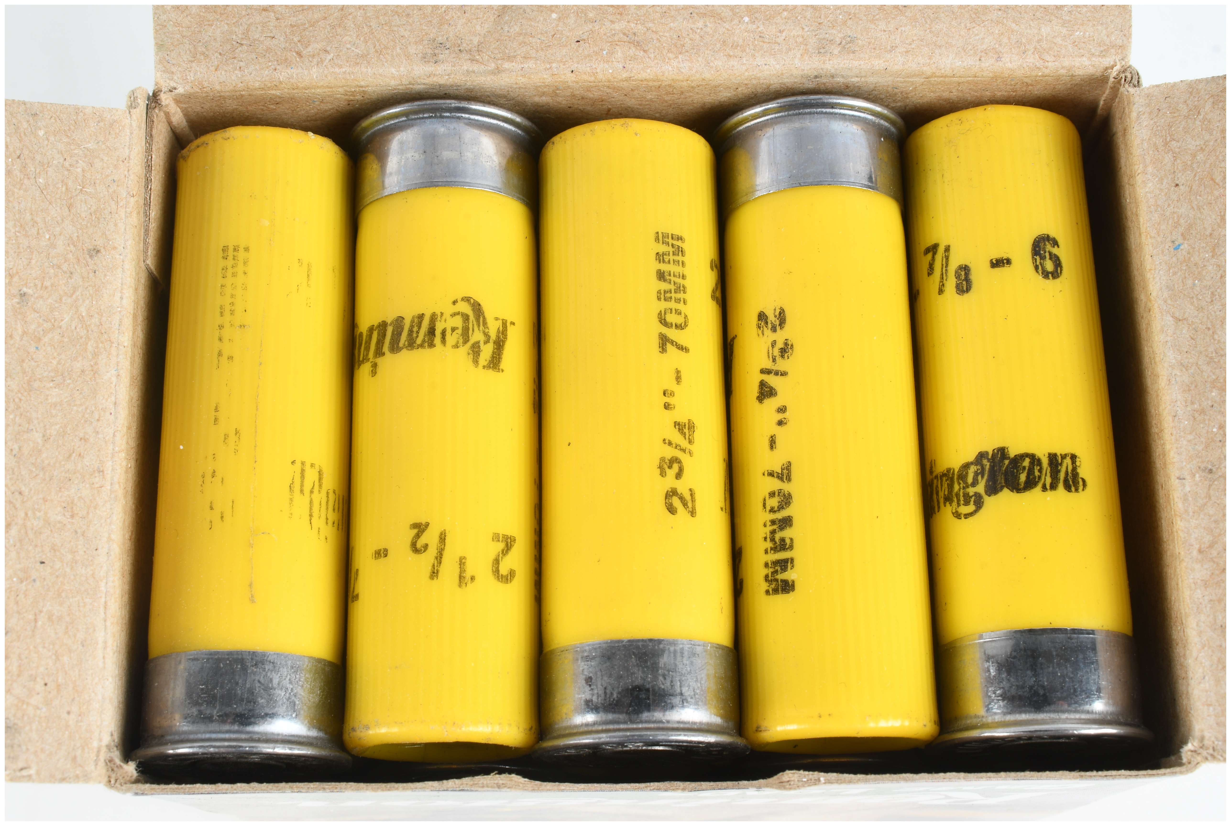 A Lot of 35 Remington Game Loads and Express Buckshot 20 Gauge Ammunition