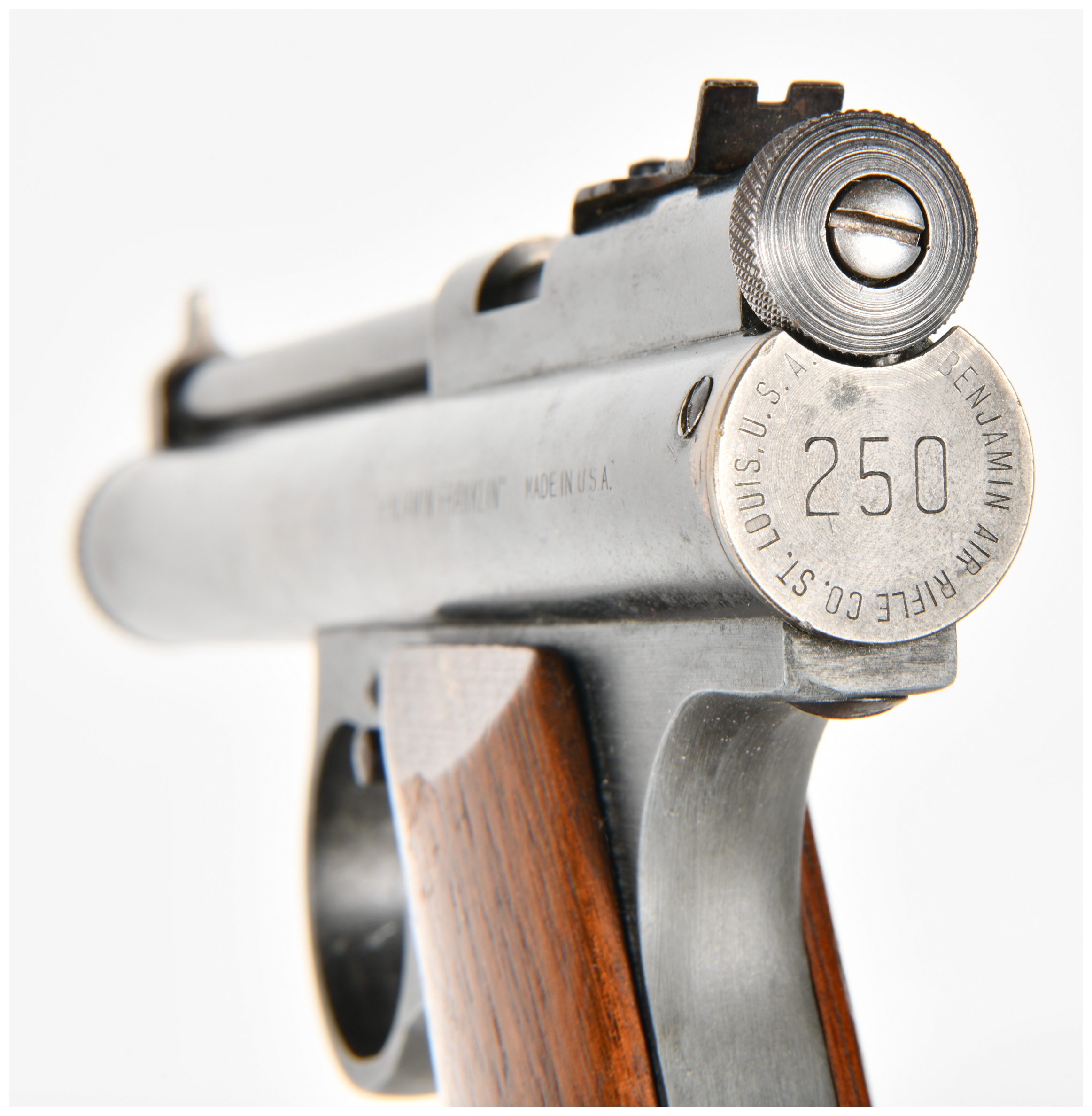 Benjamin Franklin Model 250 Multi-Pump Pneumatic Air Pistol .177 Caliber