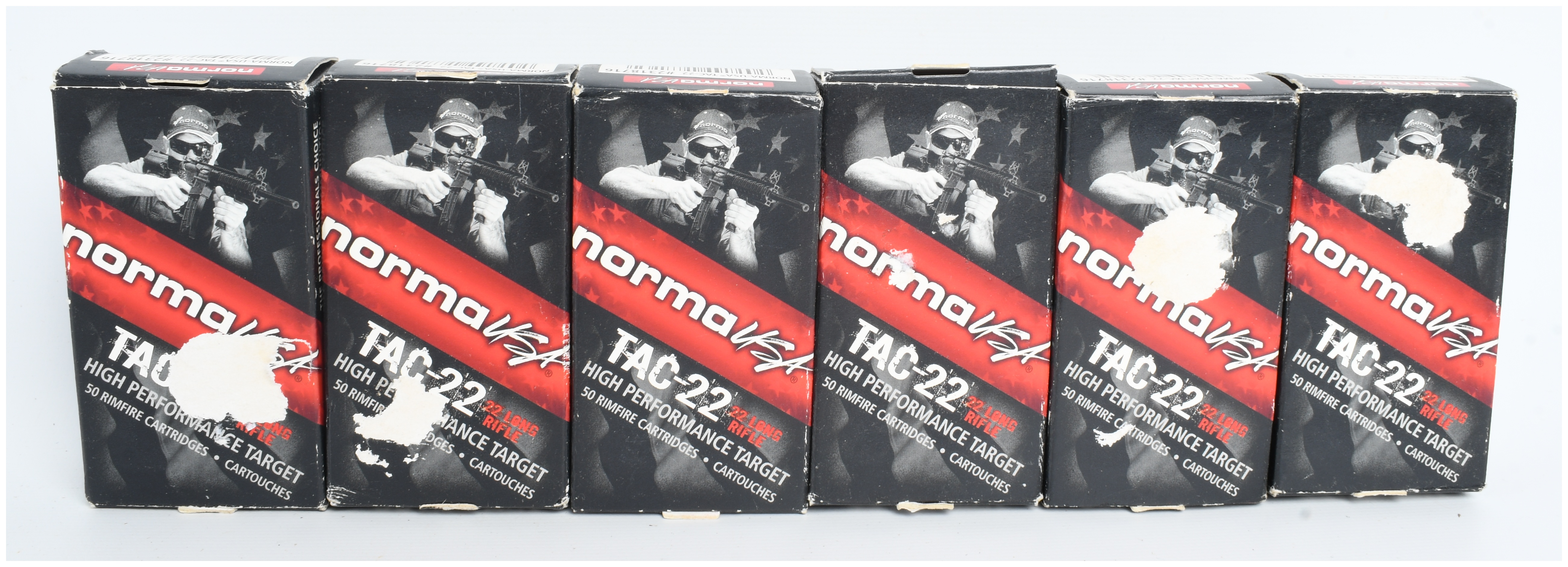 A Lot of 300 Rounds of Norma USA TAC-22 High Performance Target .22 Long Rifle Ammunition