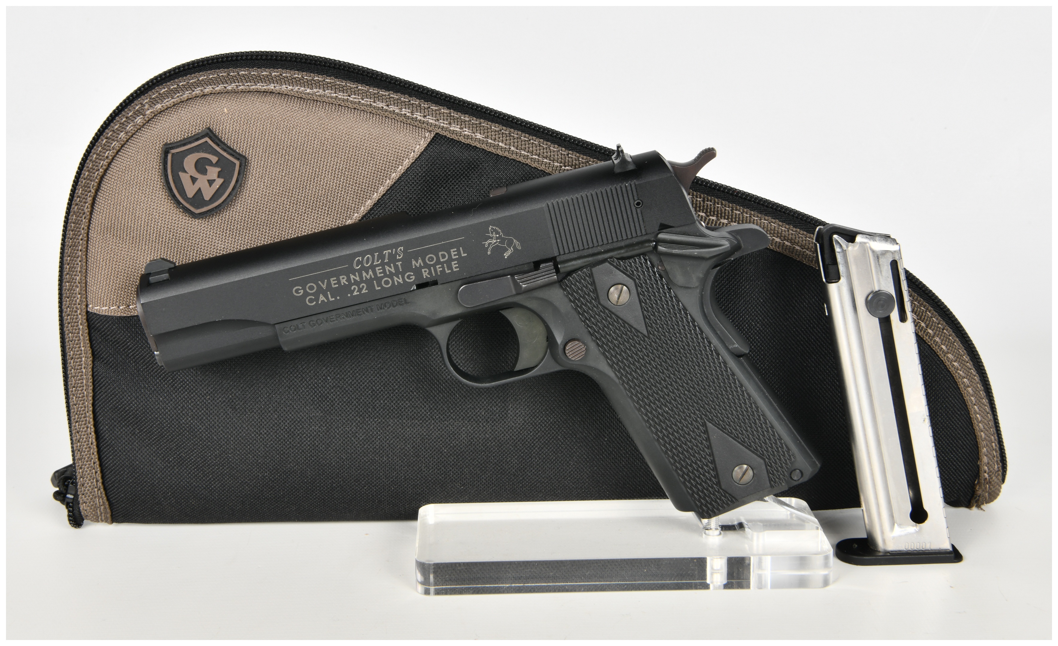 Colt Government Model Semi-Automatic Pistol .22 Long Rifle with 5 Inch Barrel
