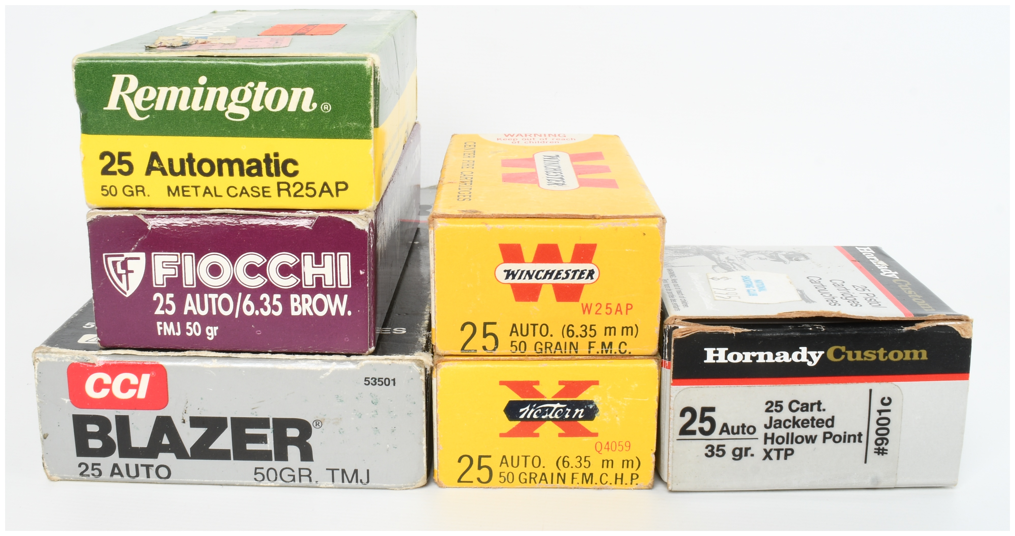 A Lot of 228 Rounds of .25 Auto Ammunition