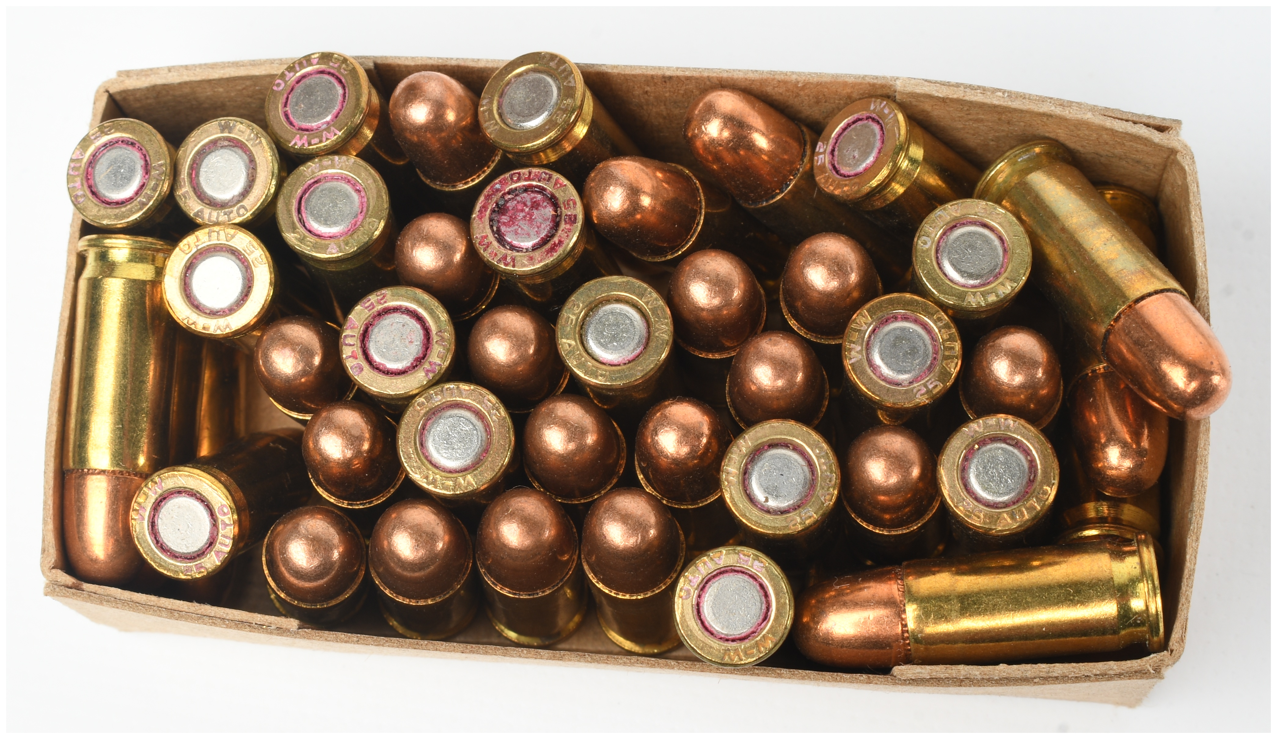 A Lot of 228 Rounds of .25 Auto Ammunition