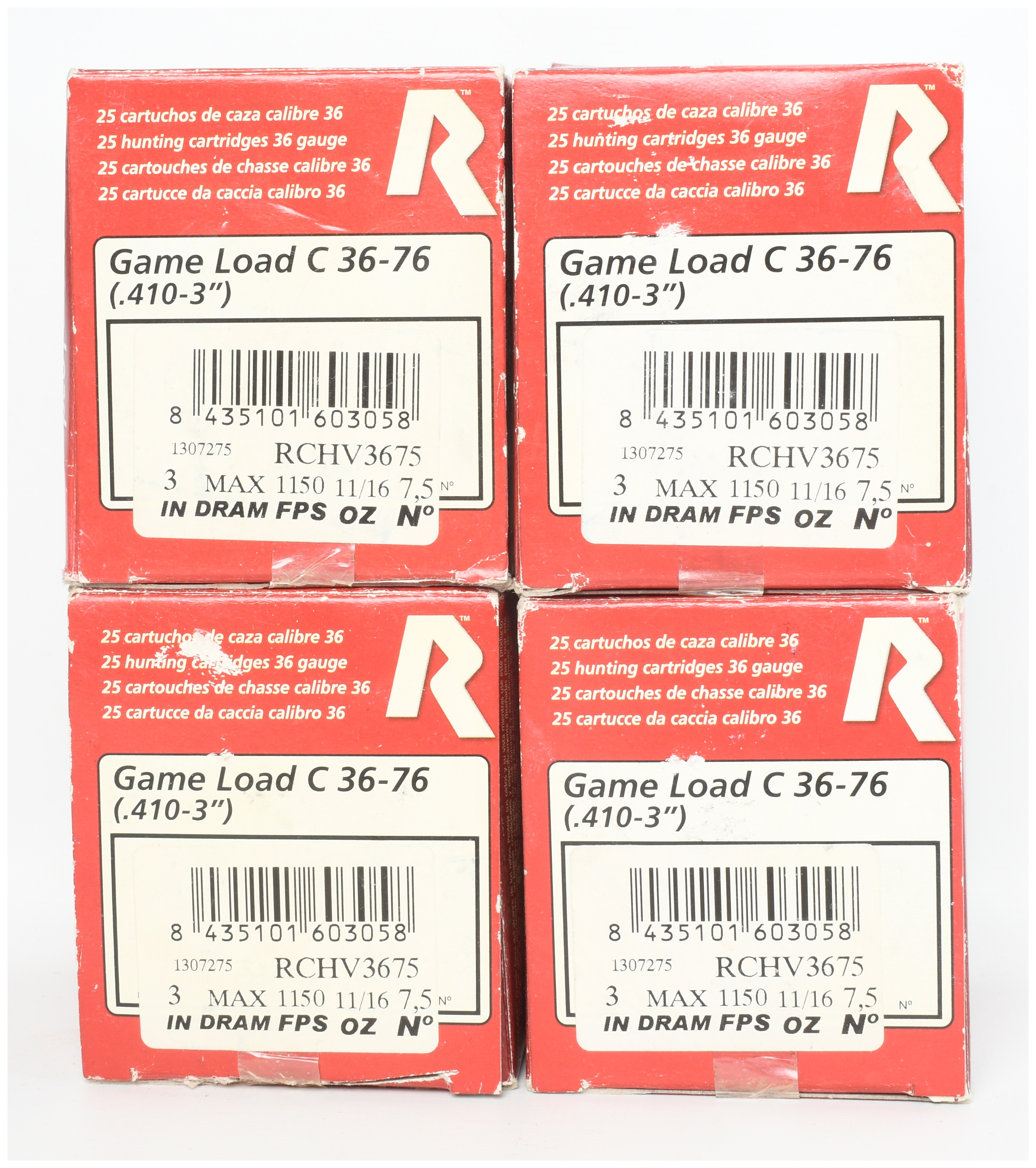 A Lot of 100 Rounds of Rio Game Load C 36-76 Shotgun Ammunition .410 Bore