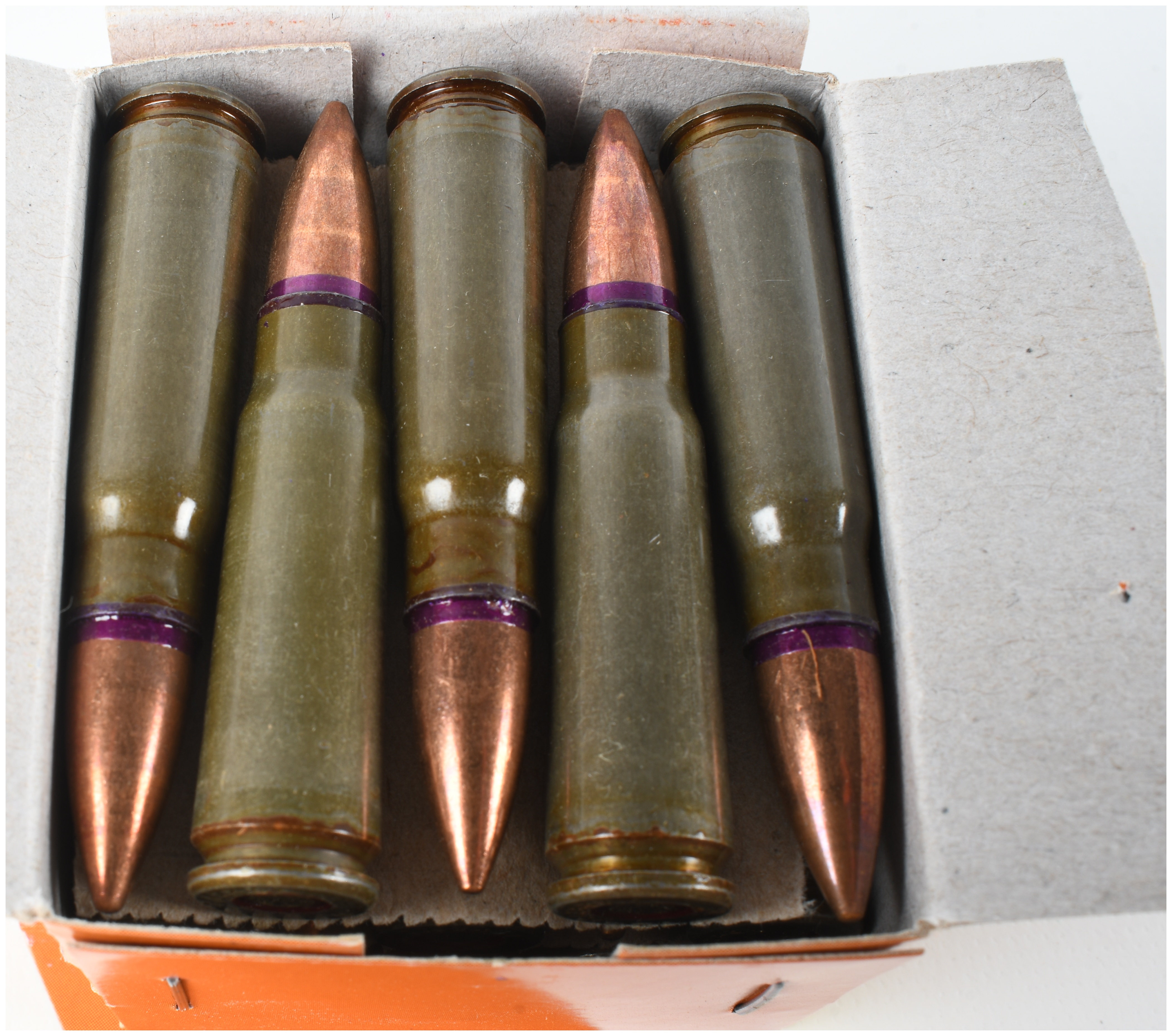 A Lot of 100 Rounds of Golden Tiger FMJBT Ammunition 7.62x39mm