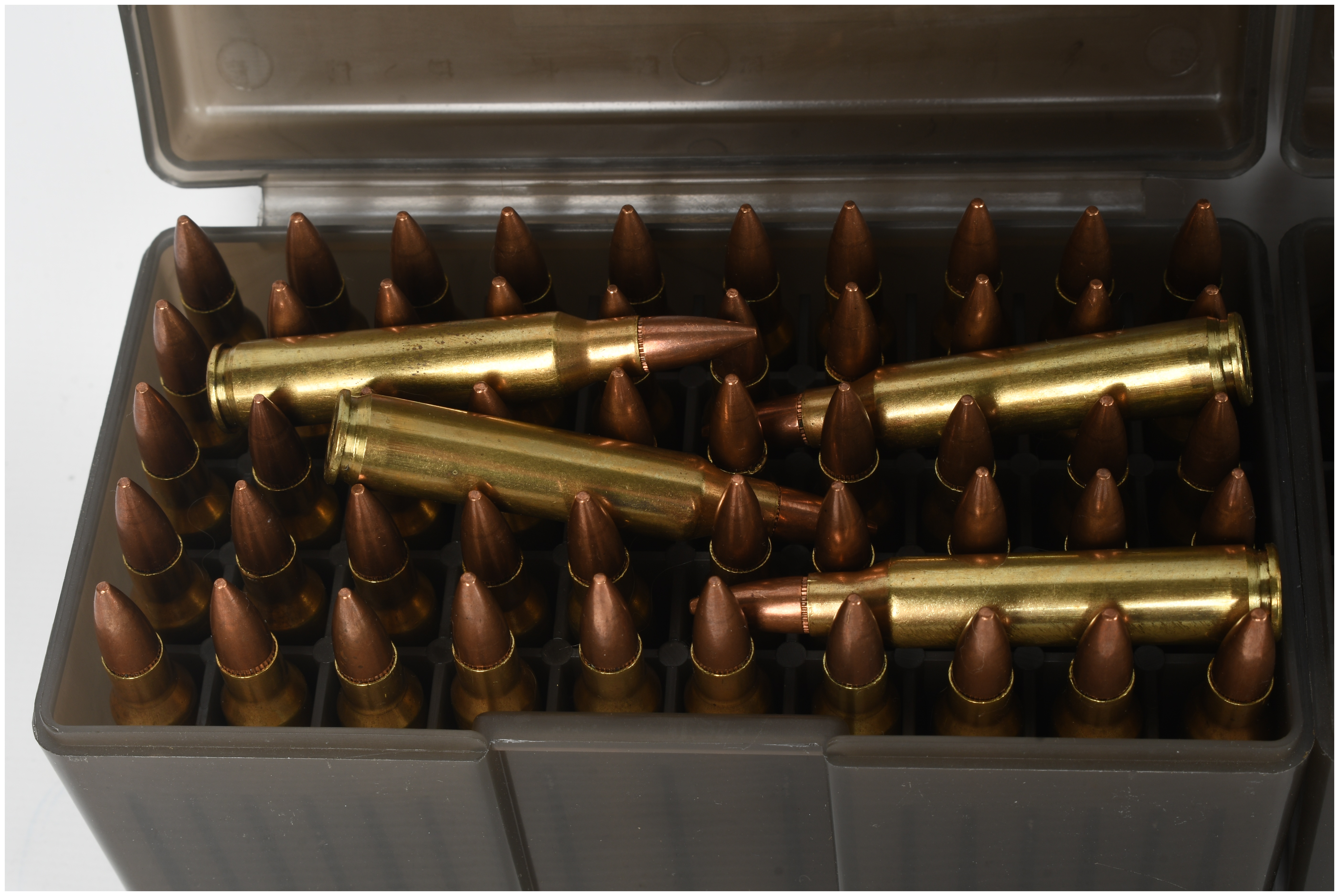 A Lot of 128 Rounds of Wolf Performance Ammunition .223 Remington 62 Grain FMJ